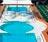 Cinco tinas de hidromasaje y piscinas en el Norwegian Sun