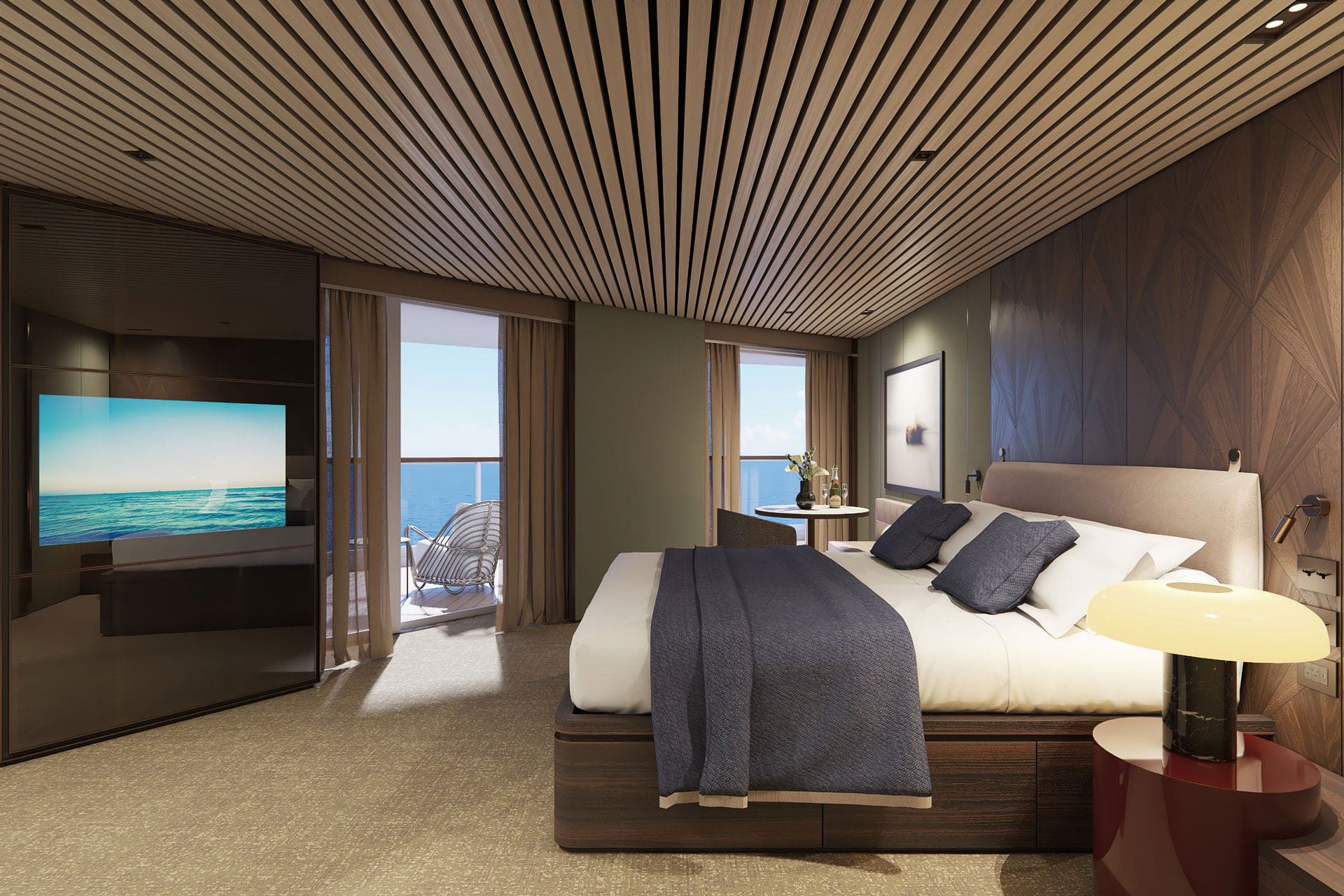 The Haven Aft-Facing Penthouse with Large Balcony