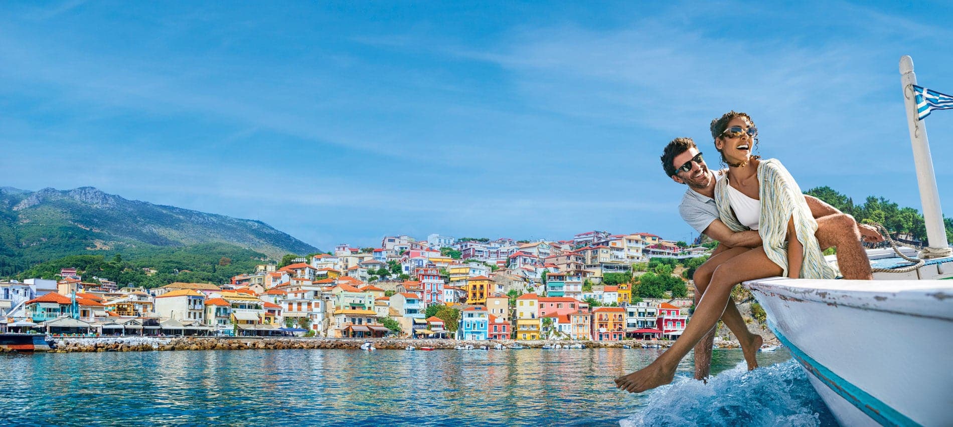 Couple in the Mediterranean