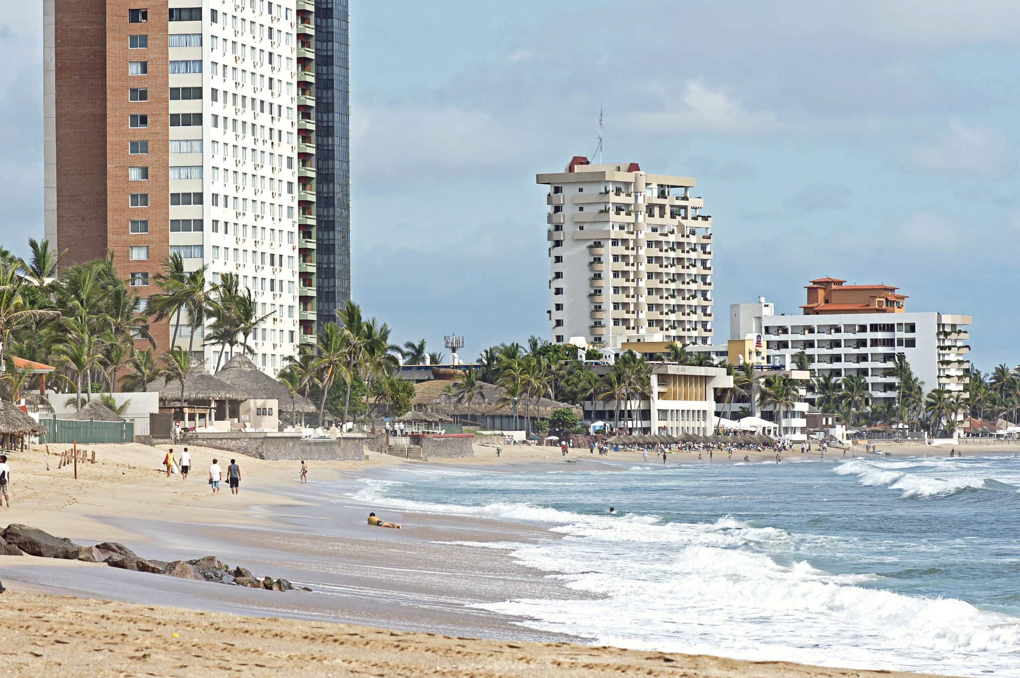 beach scene