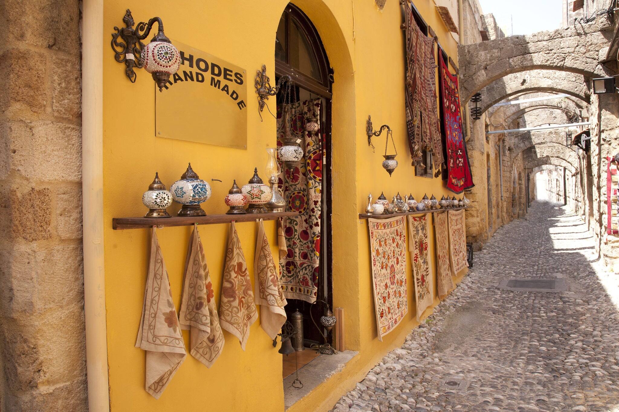 Souvenir Shop in Rhodes, Greece