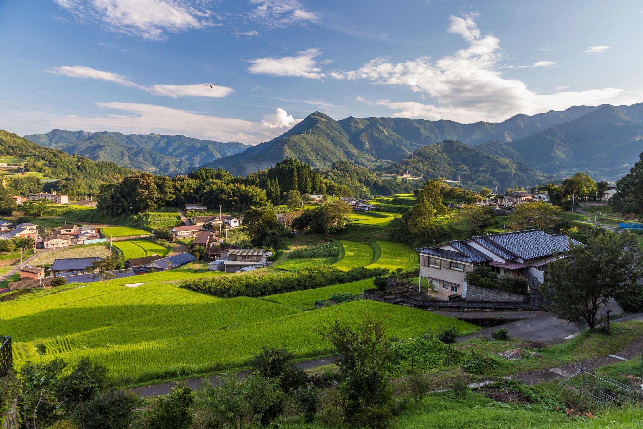 Agriculture village in Takachiho, Miyazaki, Kyushu
