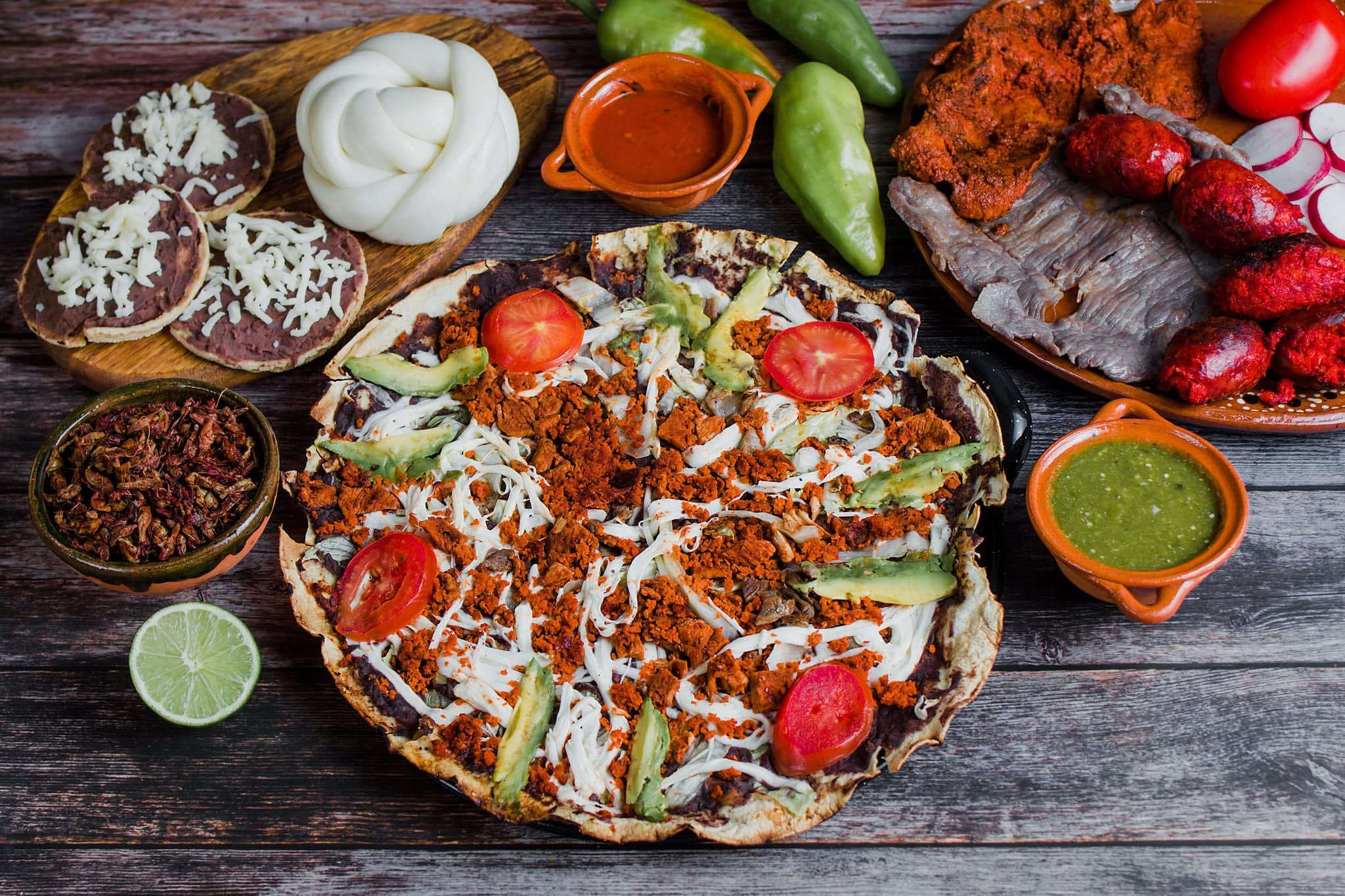 mexican food traditional from Oaxaca mexico