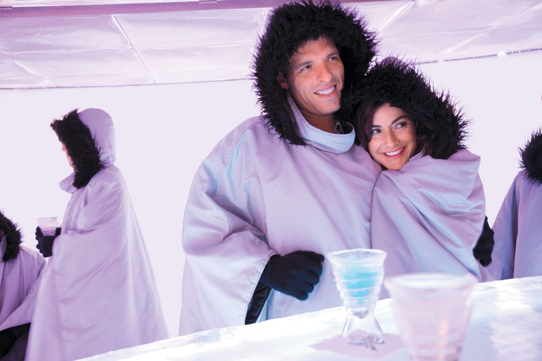 NCL Epic Bars Lounges Skyy Vodka Ice Bar