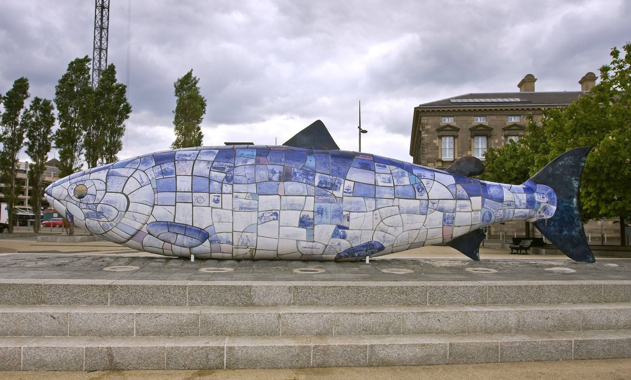 the big fish, well known belfast landmark