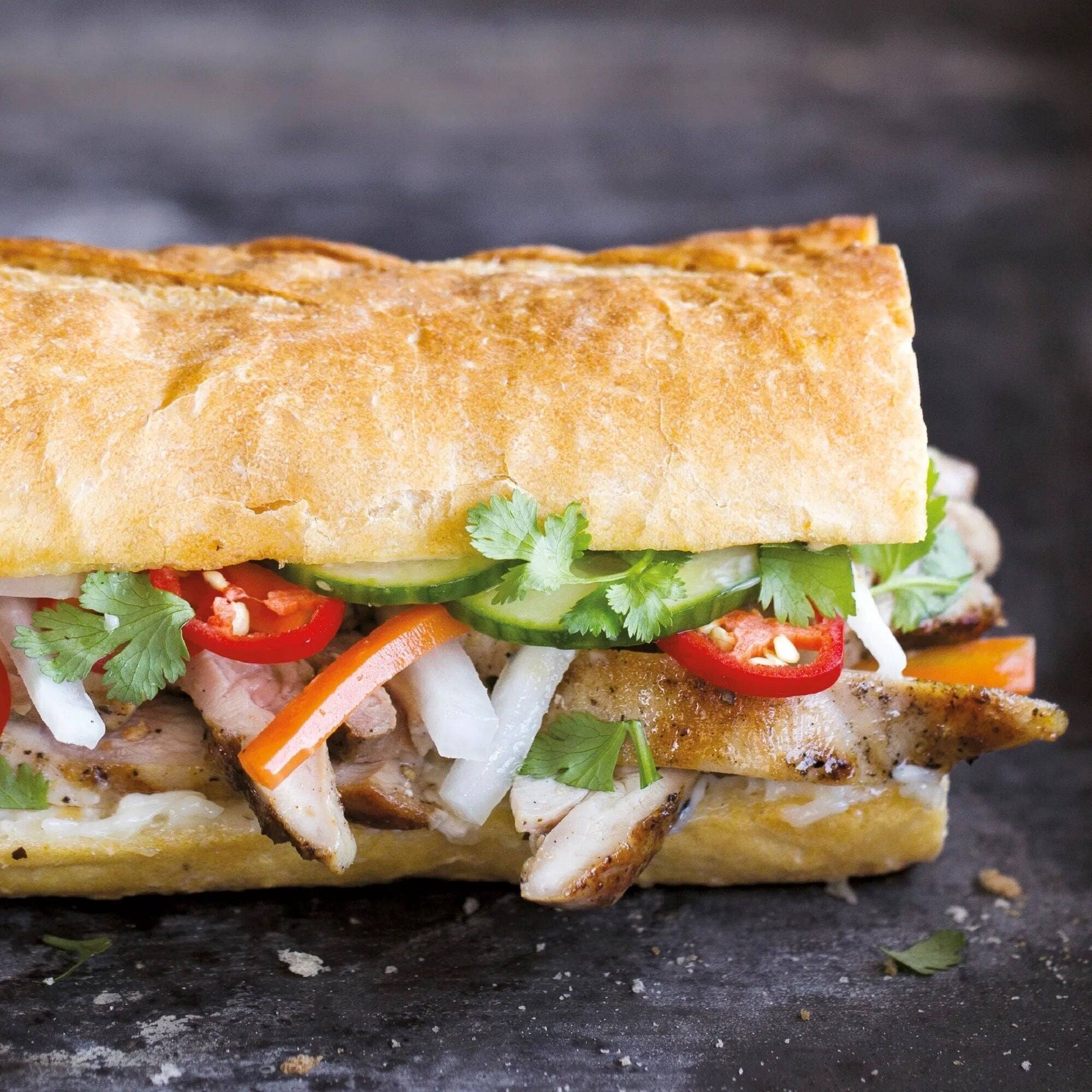 Hanoi Grilled Chicken Banh Mi