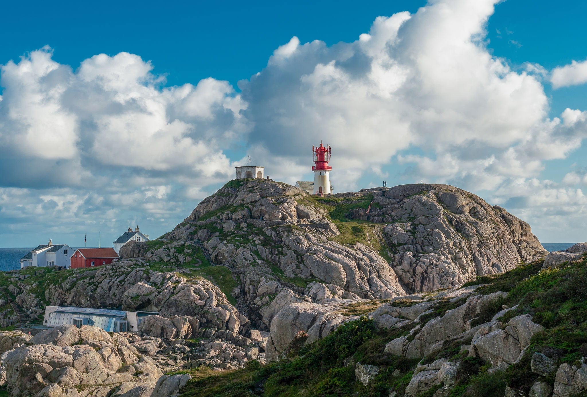 Lindesnes Fyr lighthouse in southern Norway