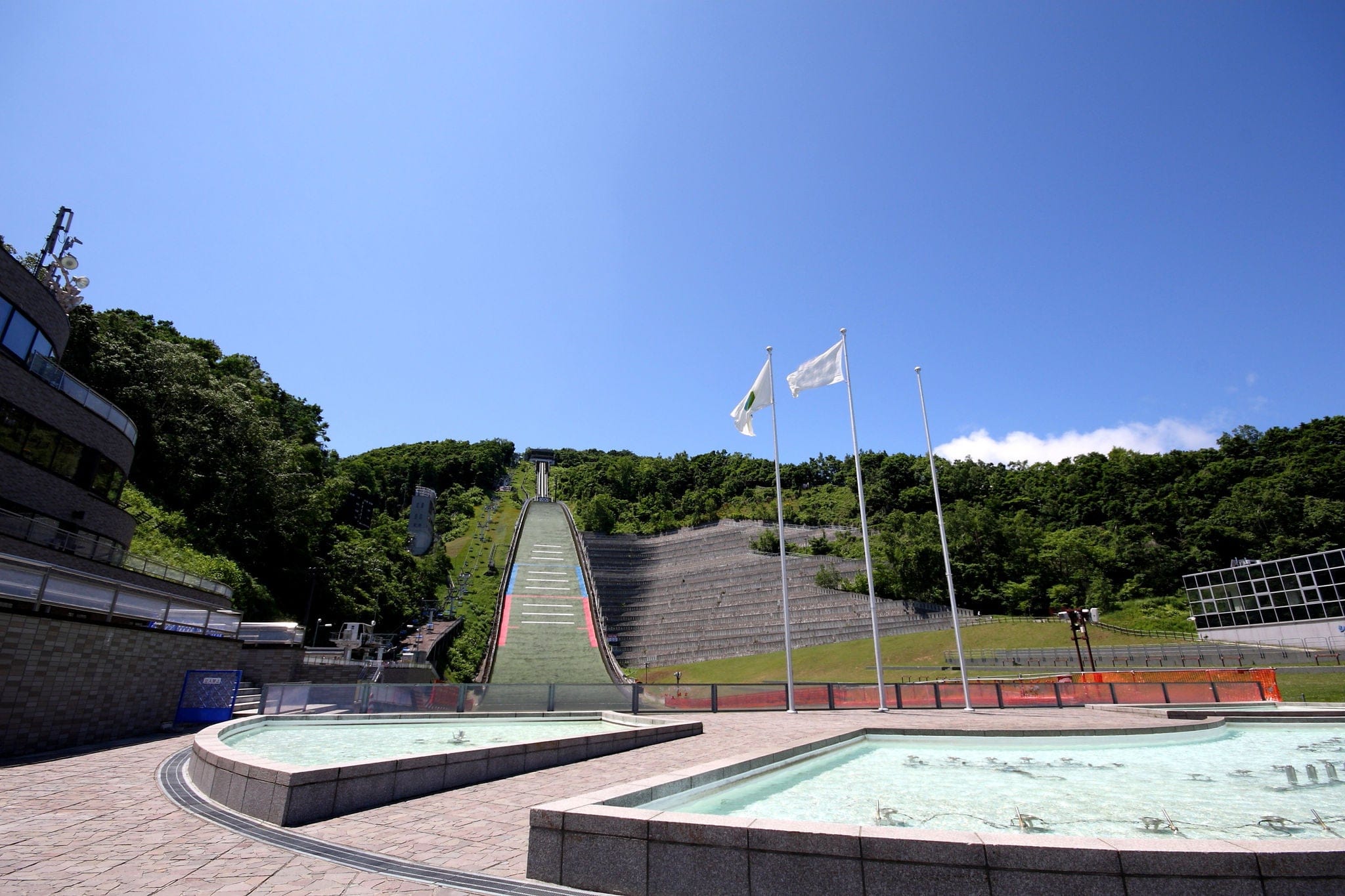 Sapporo ski jumping stand
