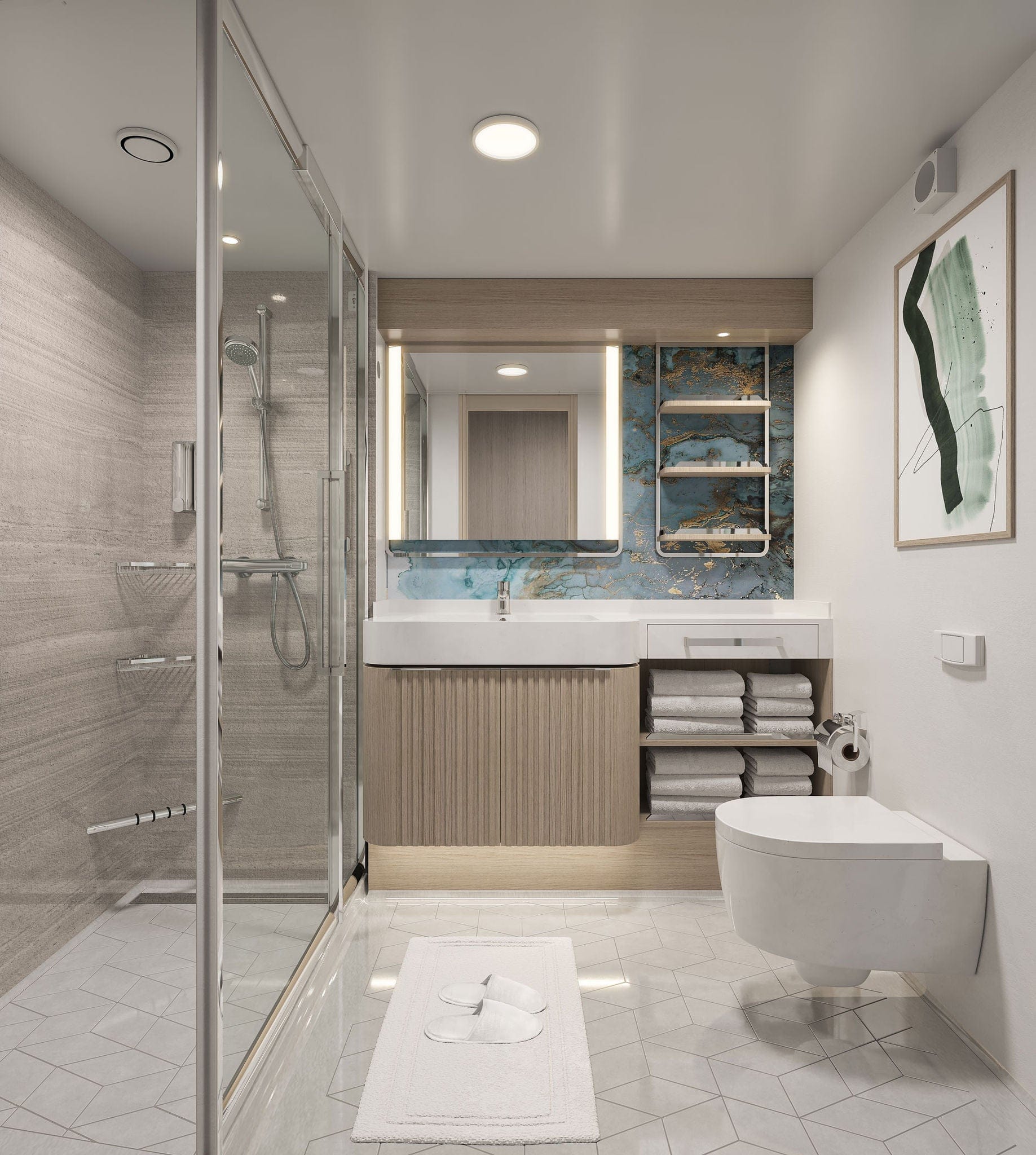 Family Oceanview Bathroom, Norwegian Prima