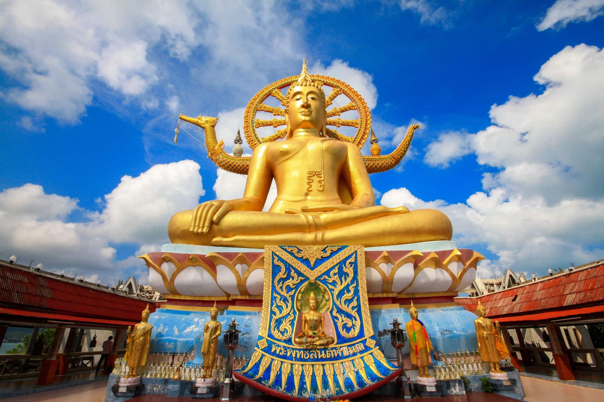 big buddha statue on koh samui, thailand