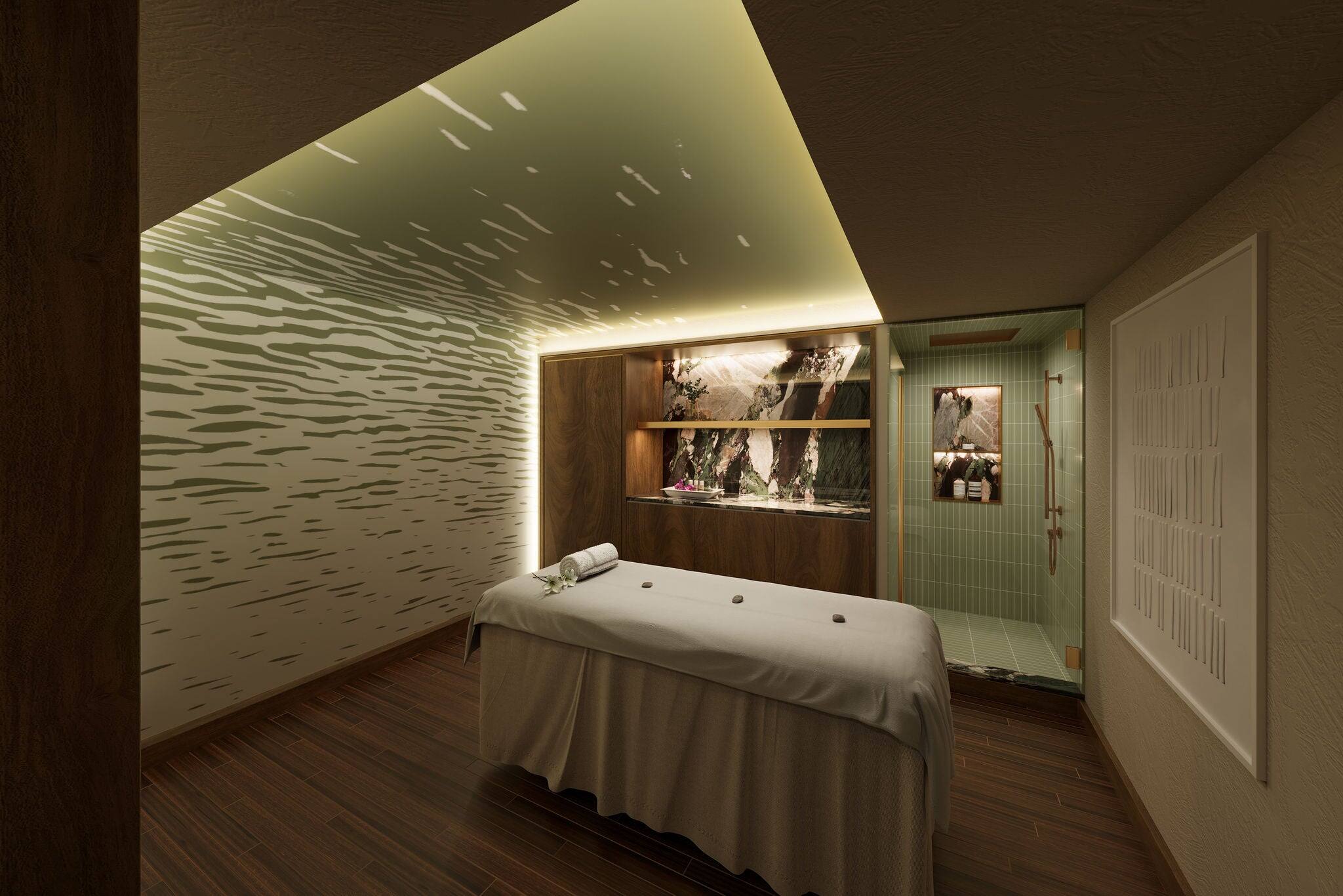 Spa orientado hacia adelante