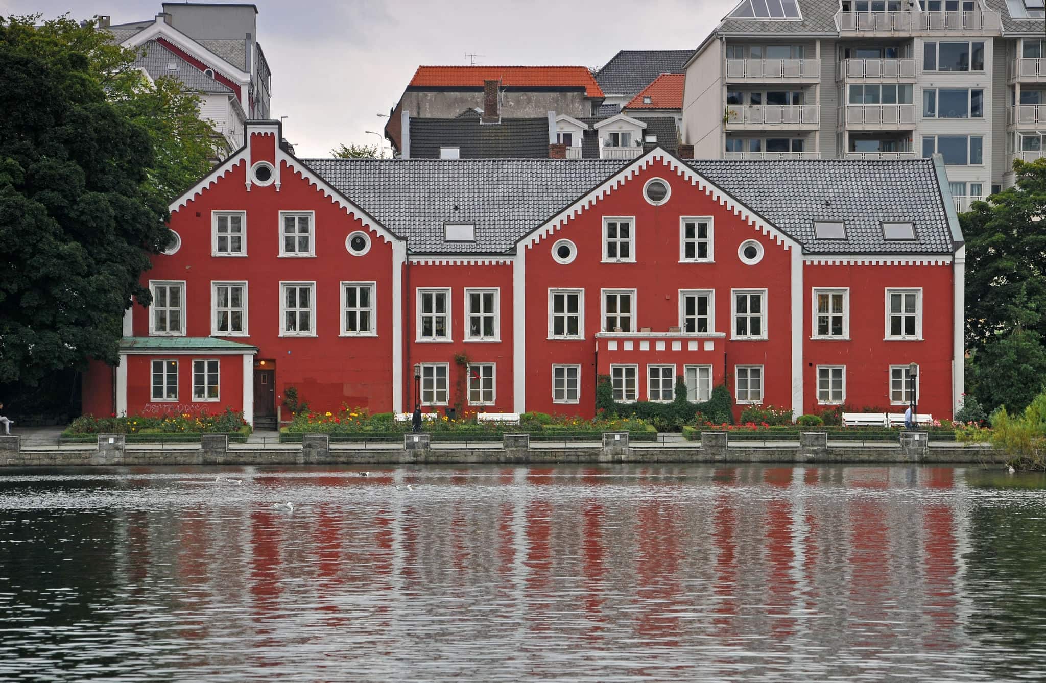 Stavanger city center. Norway
