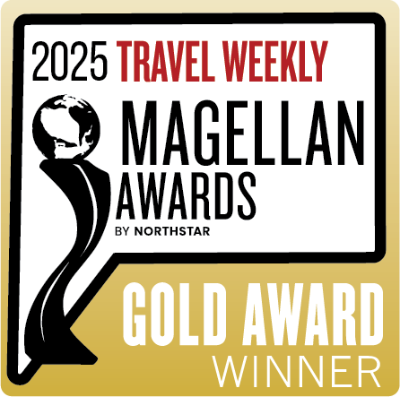 Travel Weekly Magellan Awards Gold Award Winner