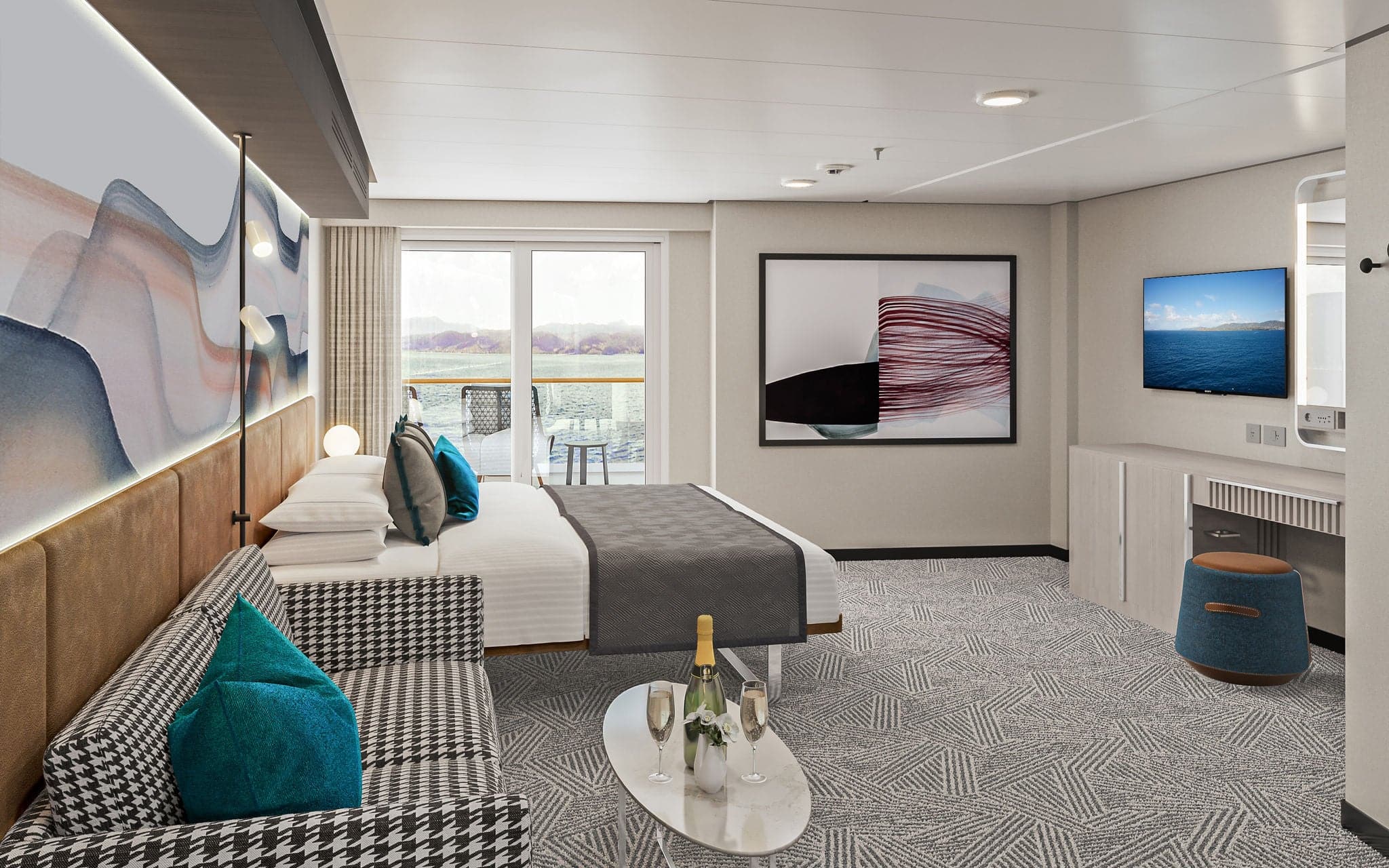 Norwegian Aura - Club Balcony Suite
