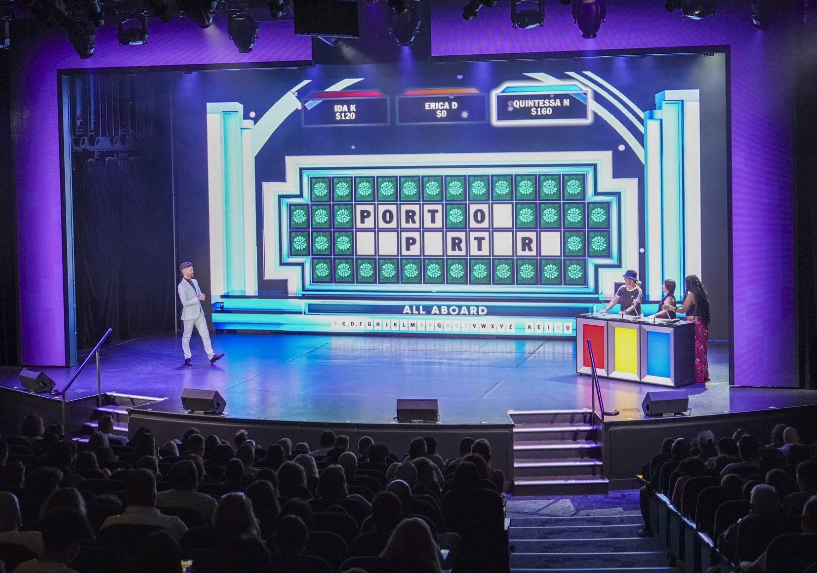 NCL Dawn Entertainment Wheel of Fortune