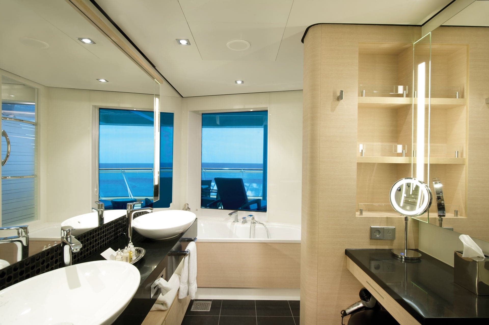 The Haven Aft-Facing Penthouse with Balcony