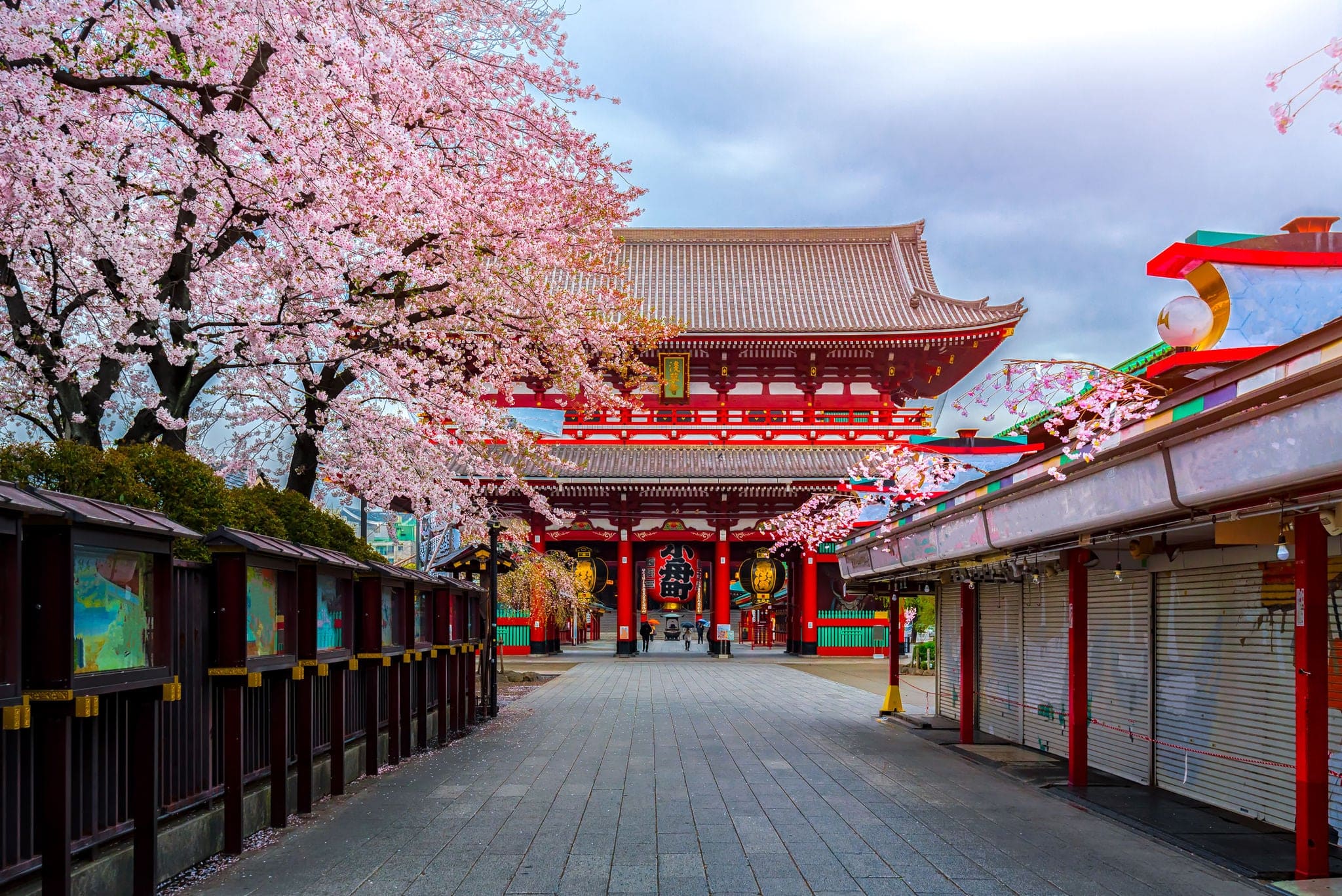Sensoji-ji Temple in Asakusa is Tokyo's oldest temple, and one of its most significant in Tokyo, Japan.
