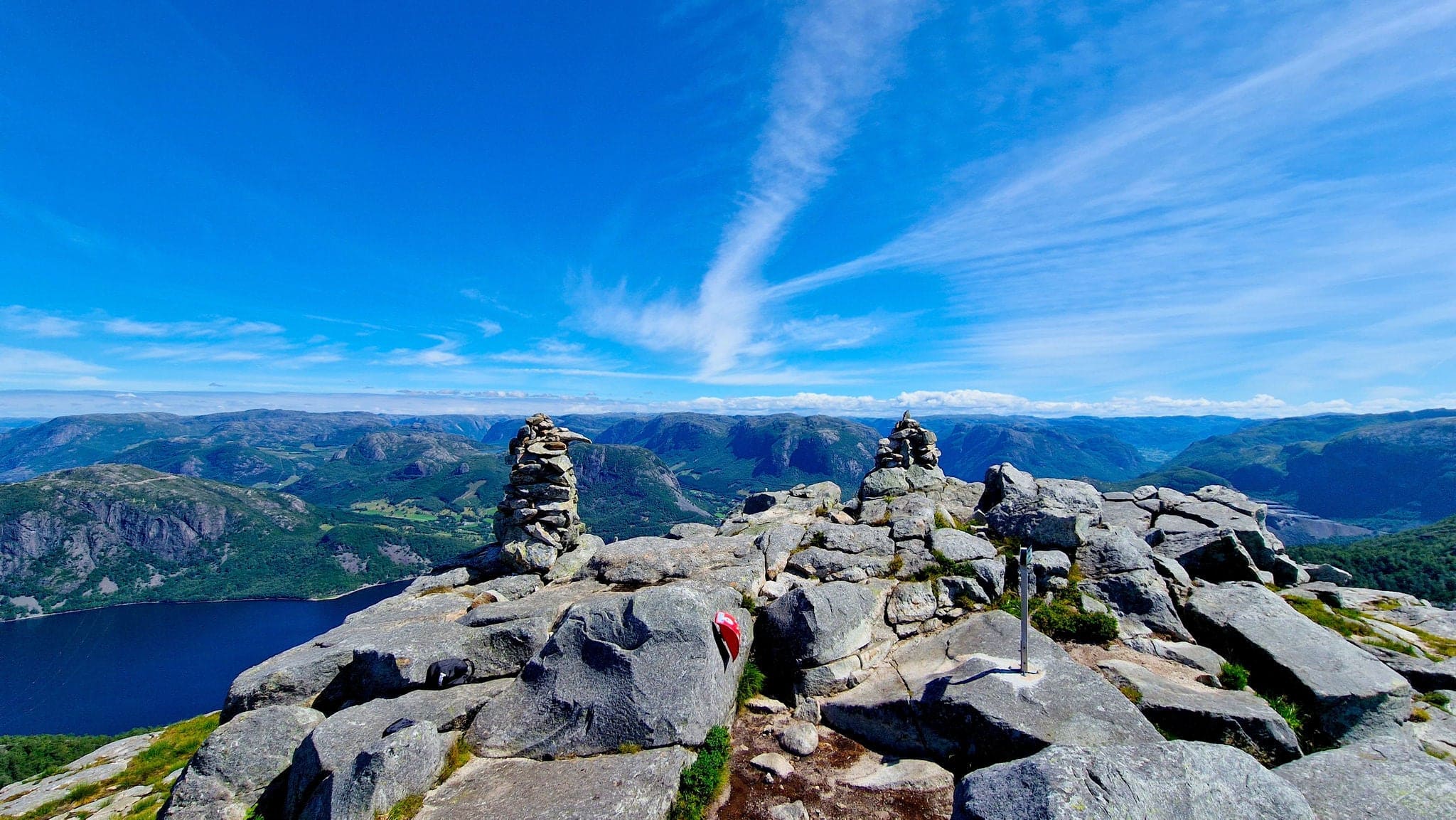 Mountain "Selvigstakken" in Sandnes, Norway.