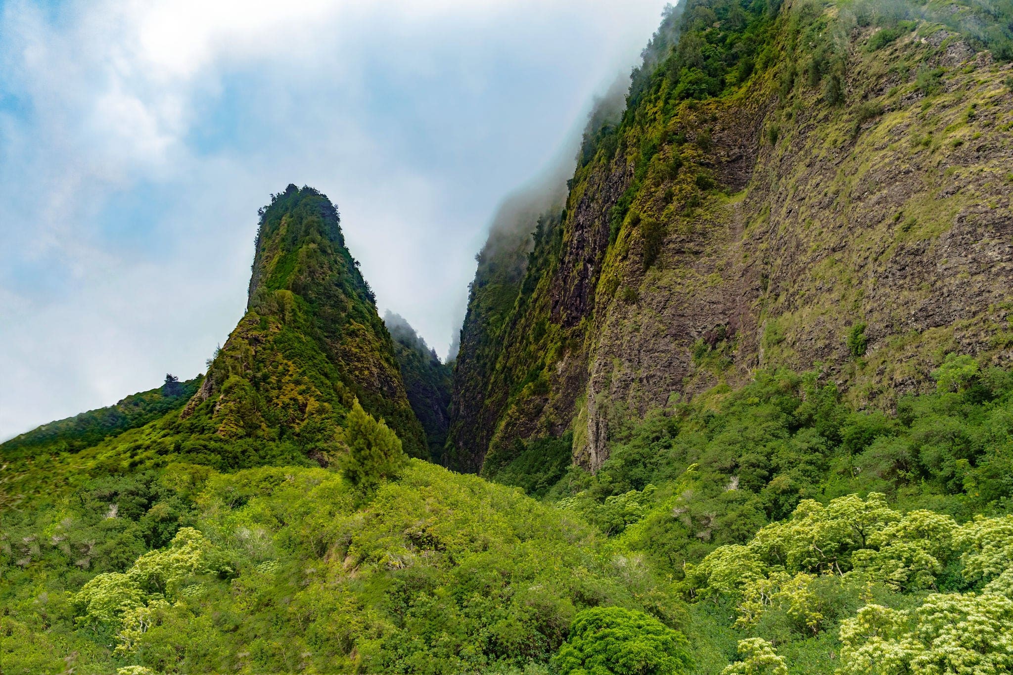 Iao Needle  in Maui, Hawaii