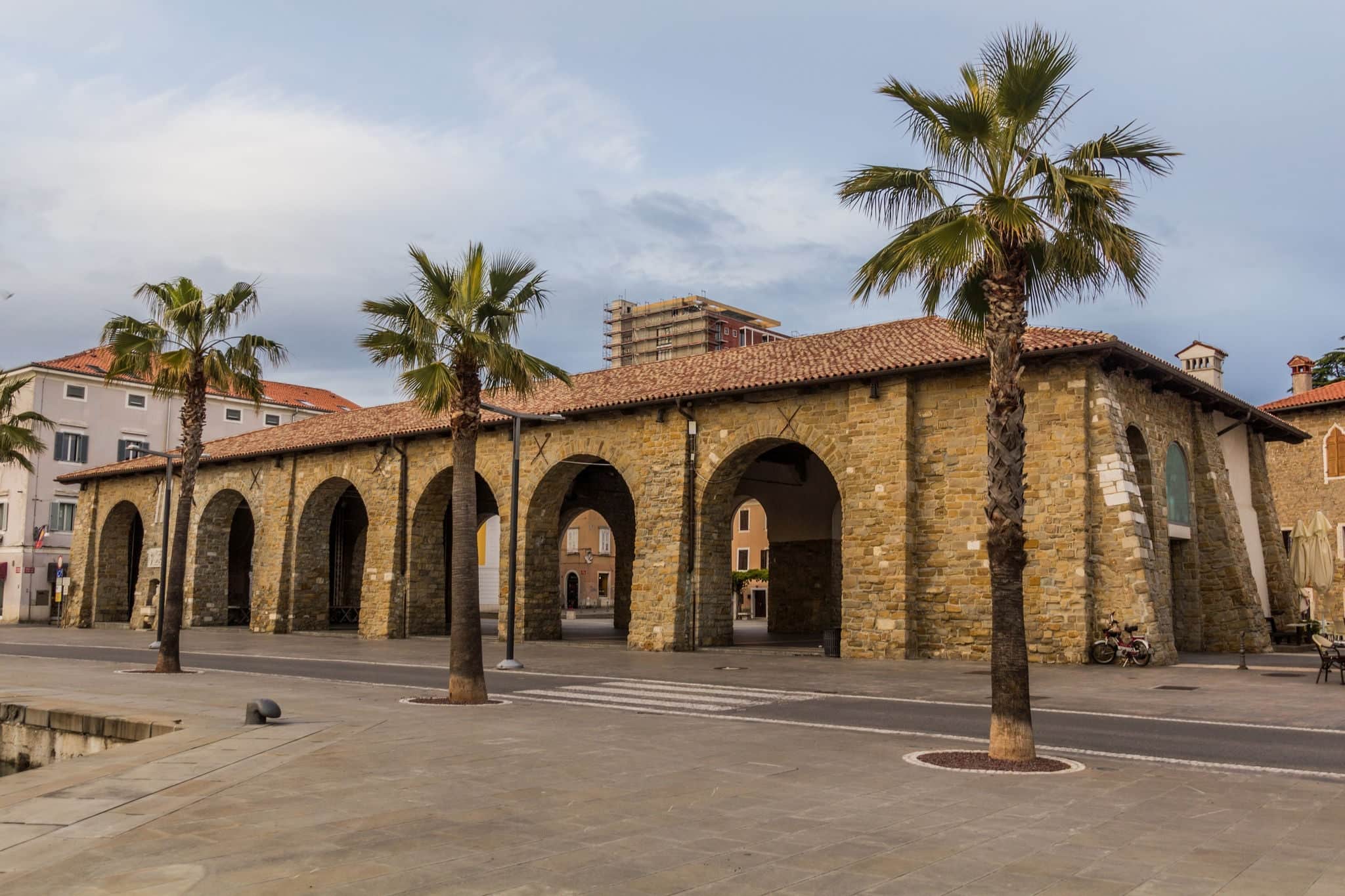 Old salt warehouse Taverna in Koper, Slovenia