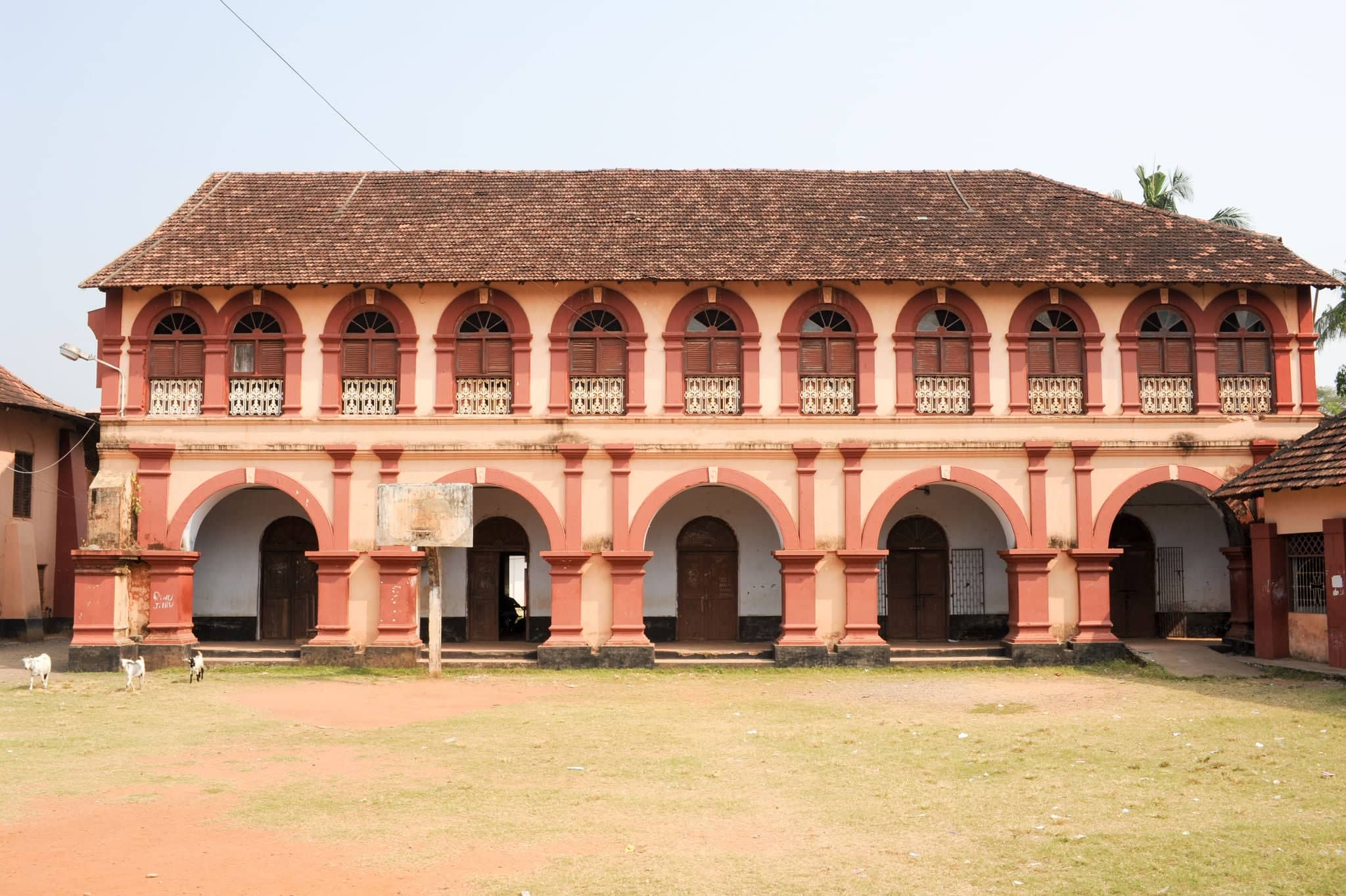 Santa cruz secondary school at Fort Cochin
