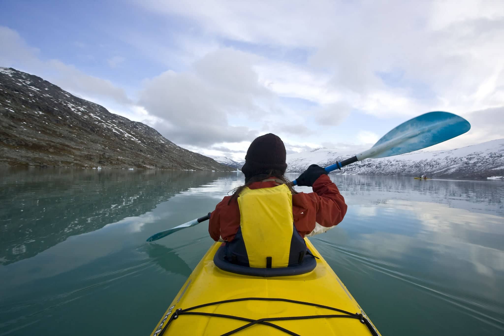 Yellow Kayak