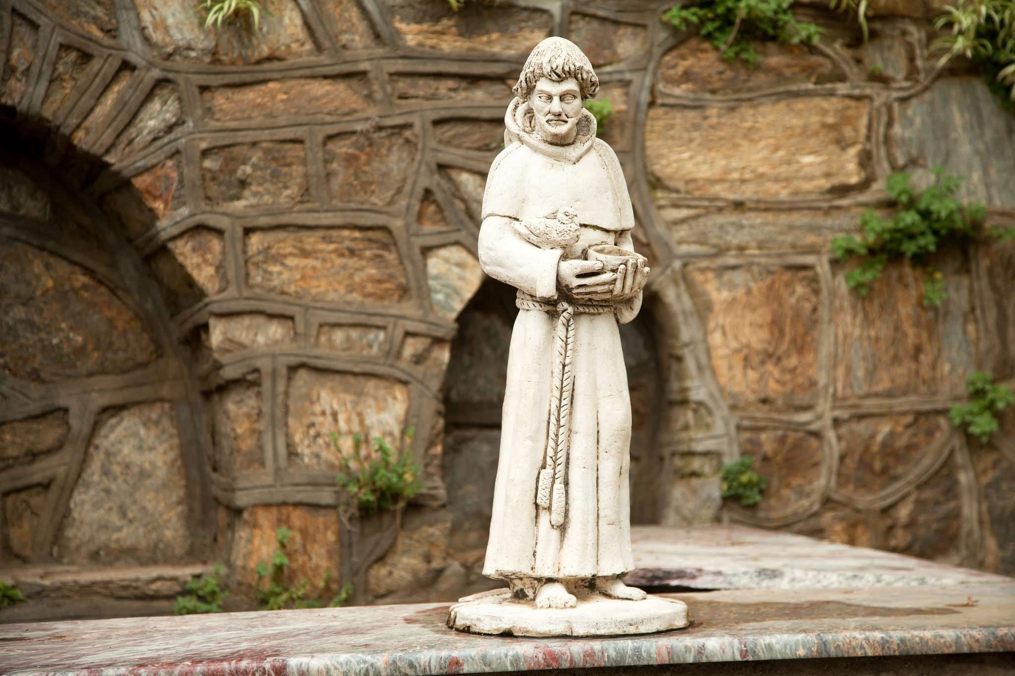 A figurine in The House of the Virgin Mary (Meryemana) Church, b
