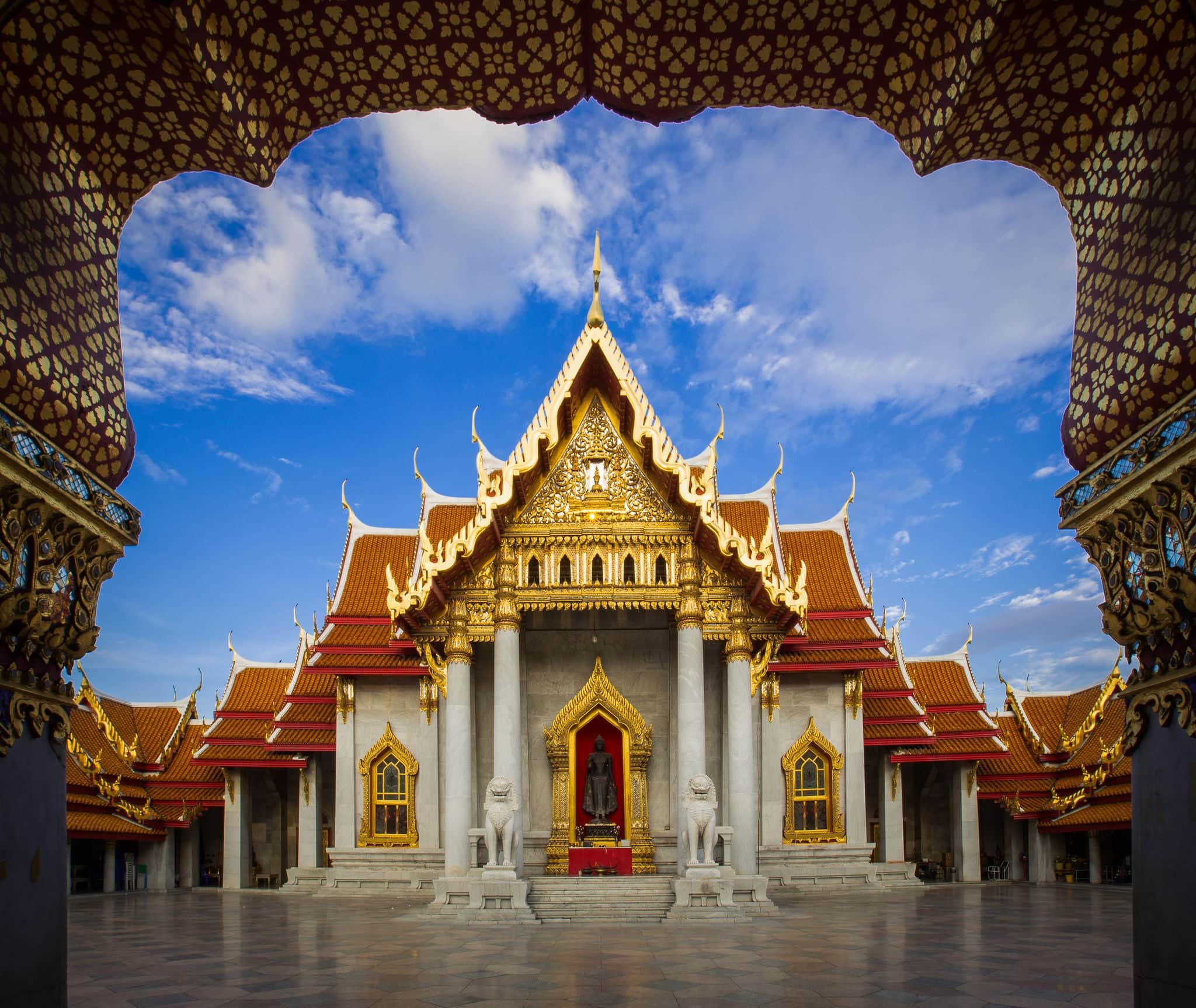 Marble Temple Bangkok : Wat Benchamabophit