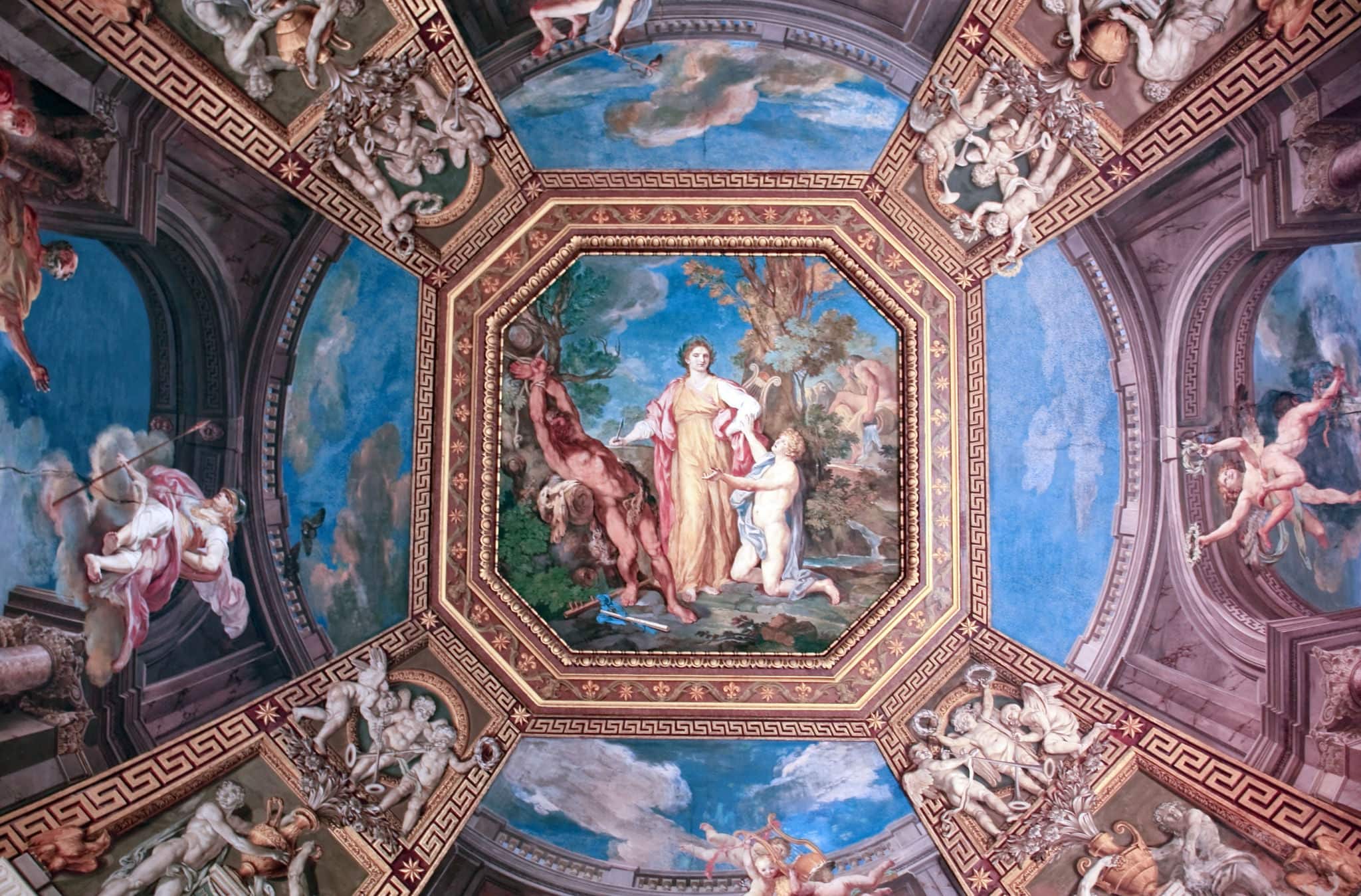 Fresco in Vatican museums