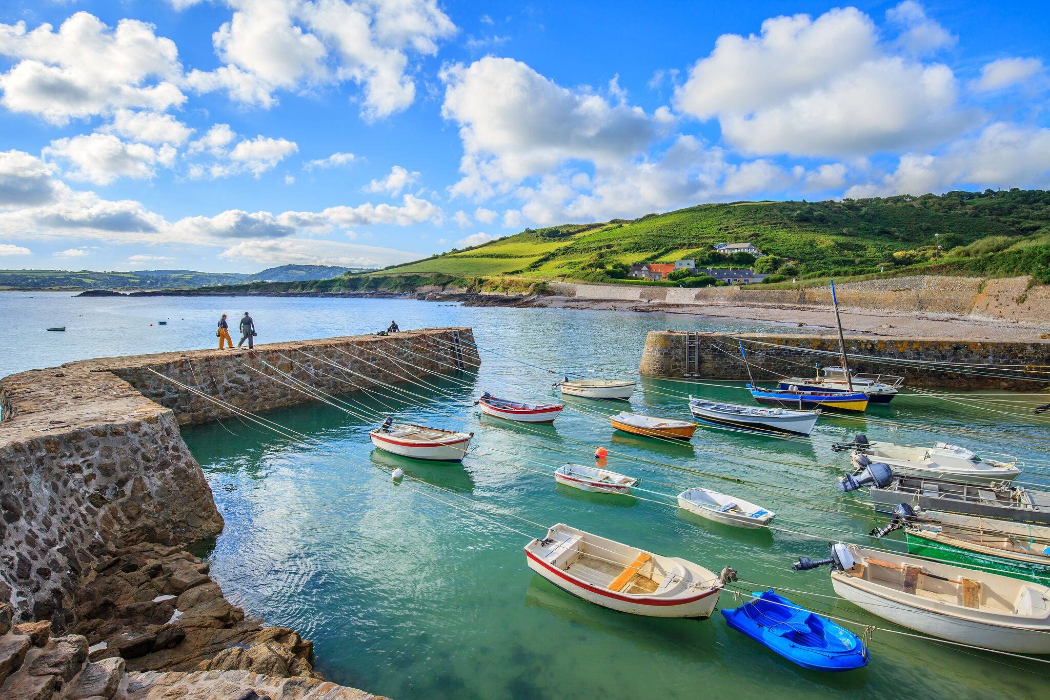 Port Racine, Cotentin, Normandy, France