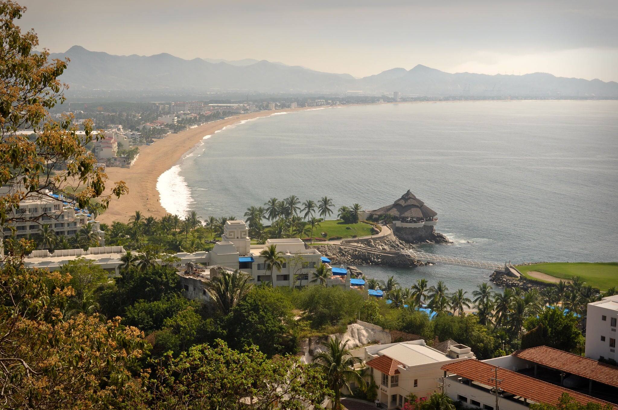 Beautiful spacious view of Manzanillo Mexico