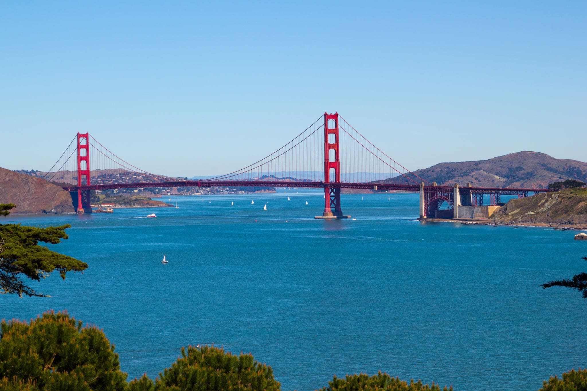 Golden Gate Bridge in San Francisco