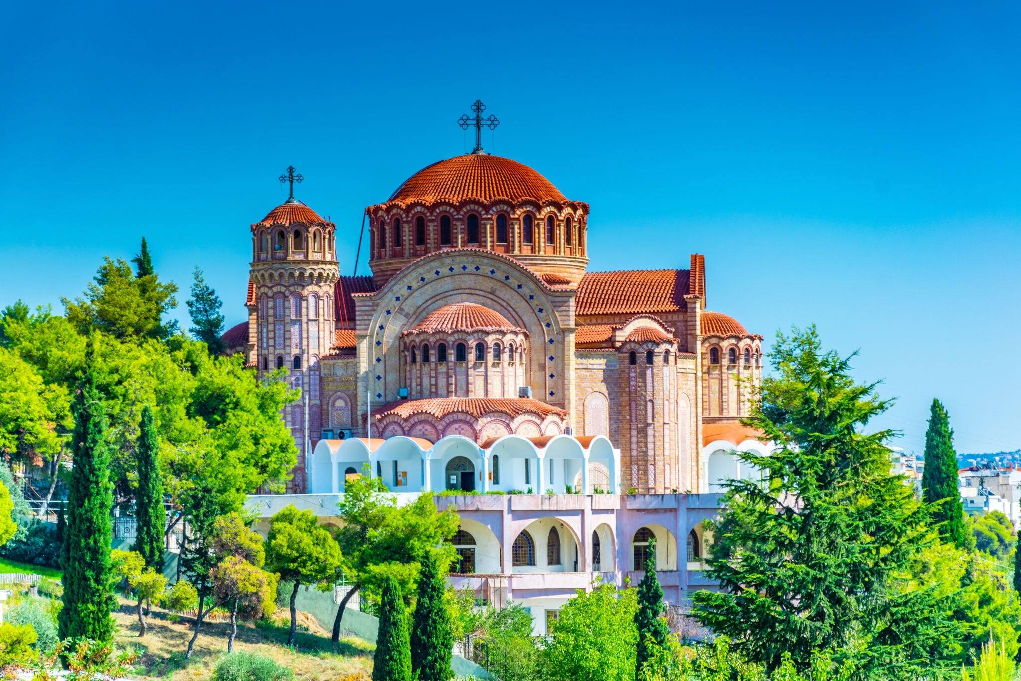 Saint Paul cathedral in Thessaloniki, Greece