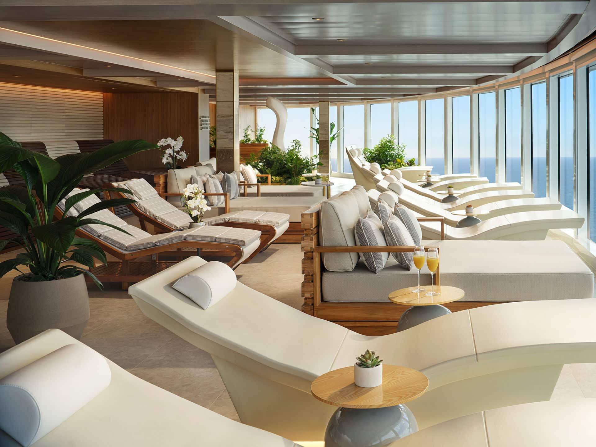 Norwegian Viva Thermal Suite and Relaxation Area