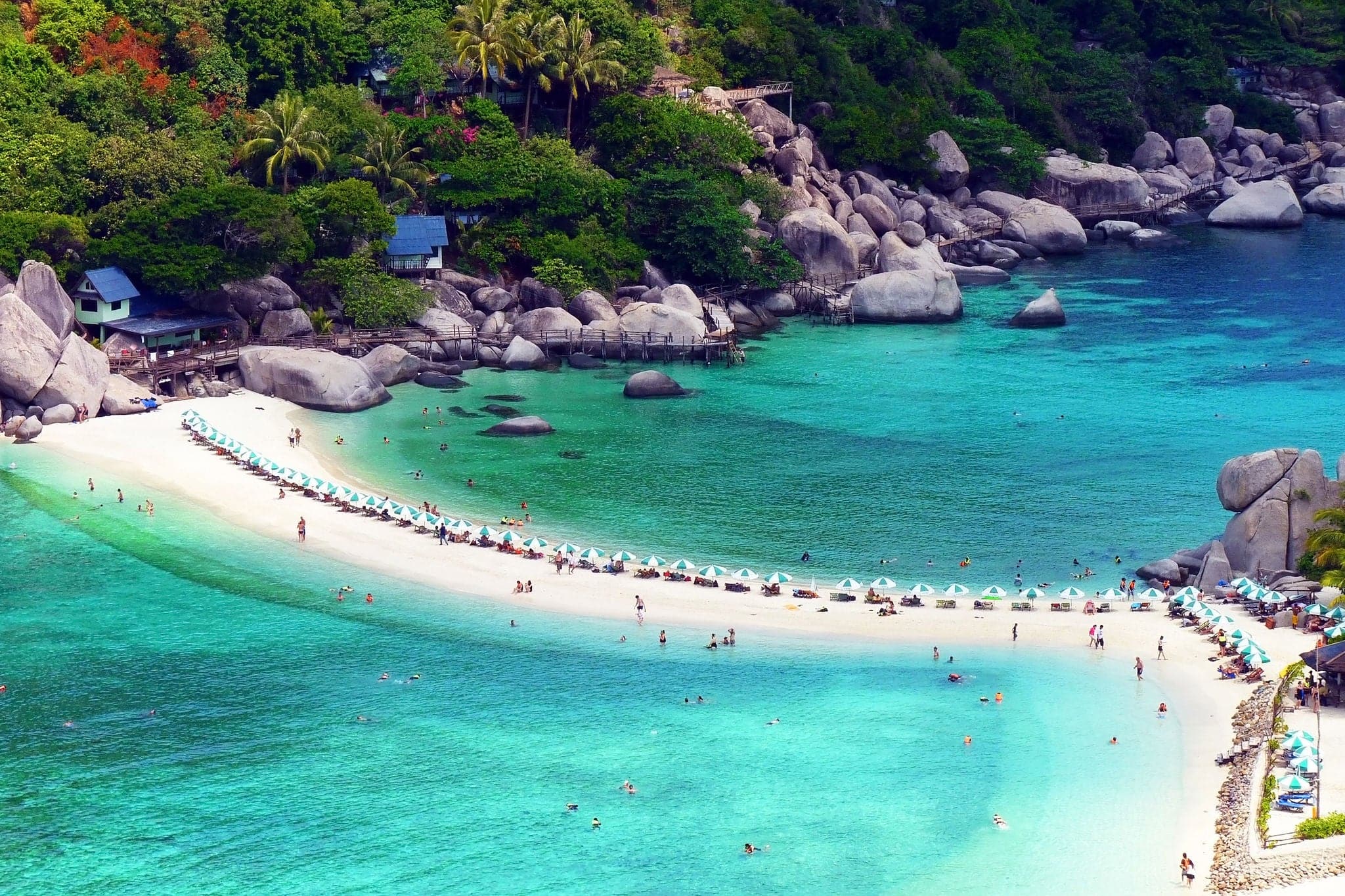 Nang Yuan Island Viewpoint , Surat Thani , Thailand