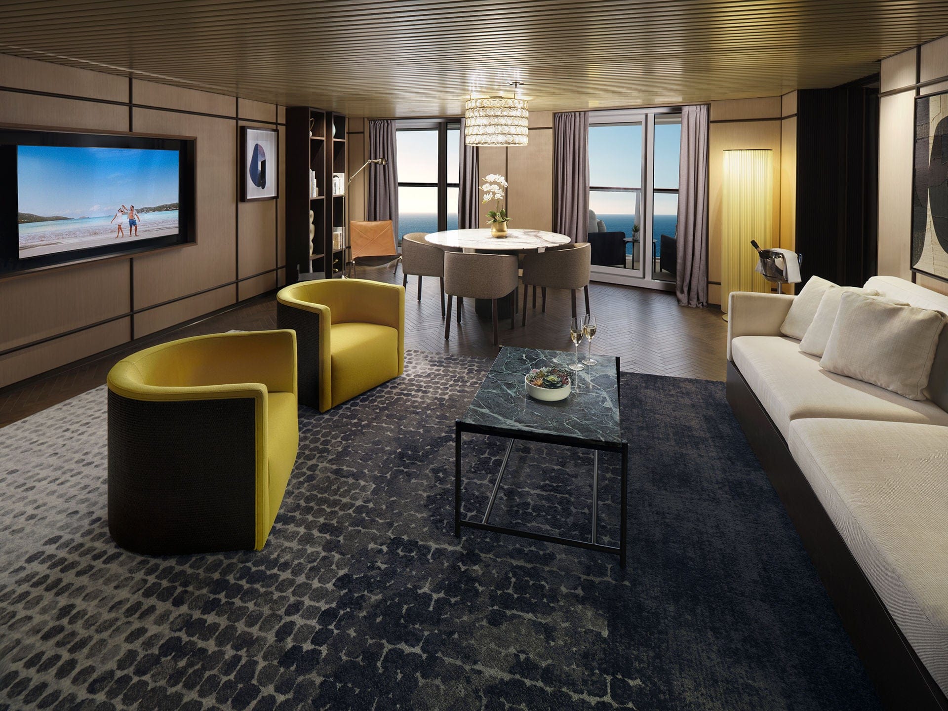 The Haven Deluxe Owner's Suite with Large Balcony