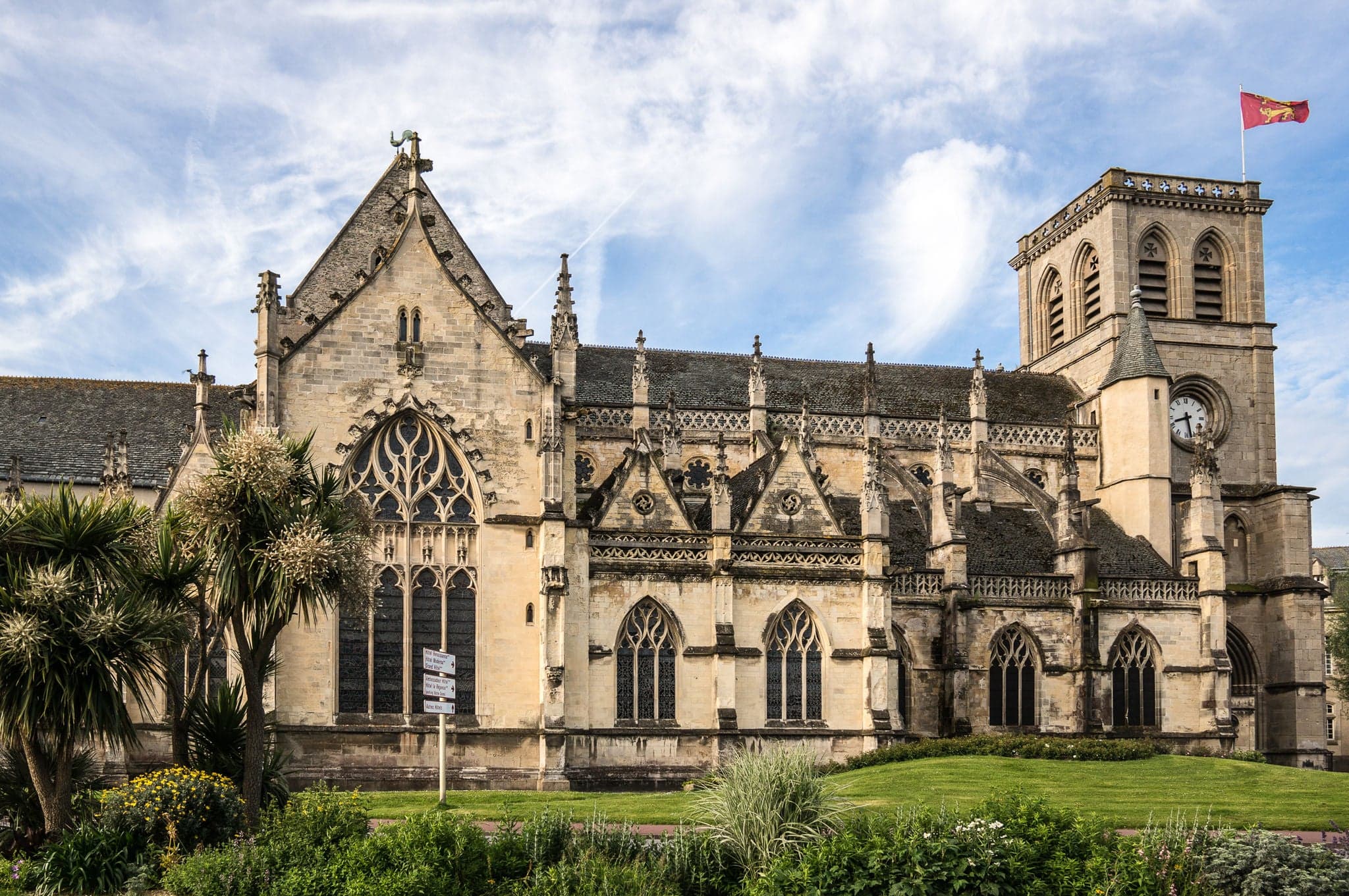 Sainte Trinite (Saint Trinity) Basilica in Cherbourg, Normandy, France