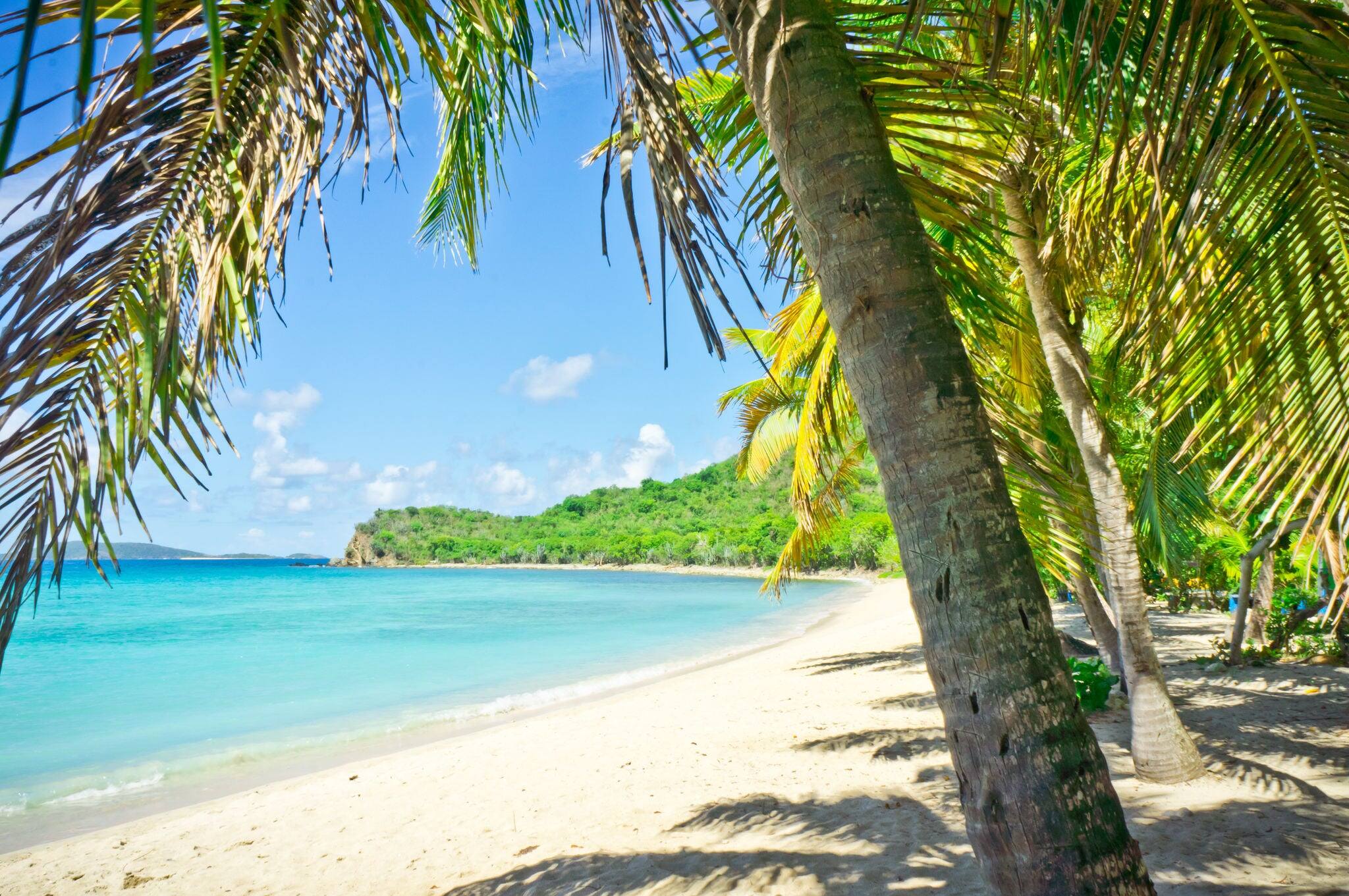 Beautiful view of Tortola, British Virgin Islands