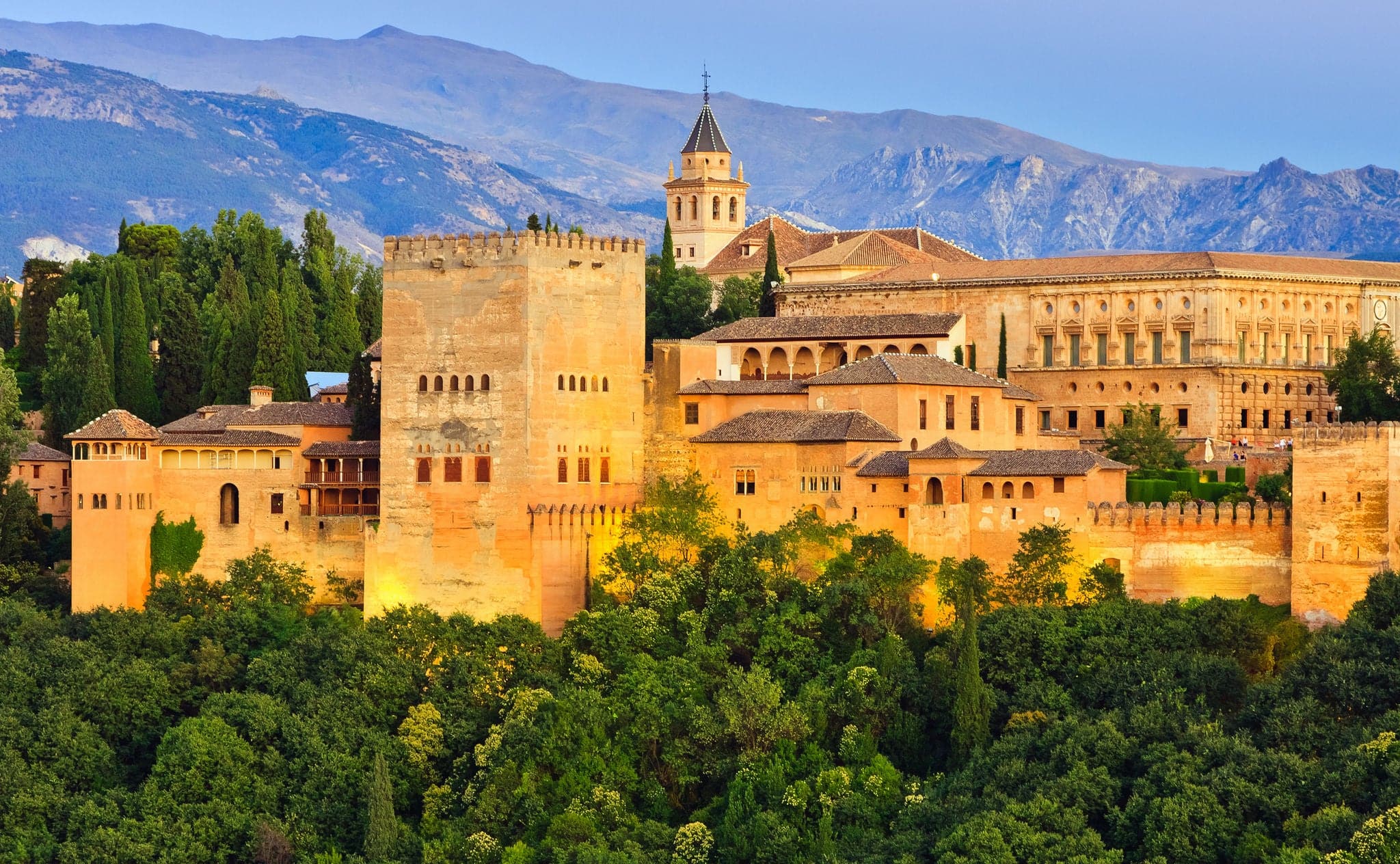 Alhambra palace, Granada, Spain