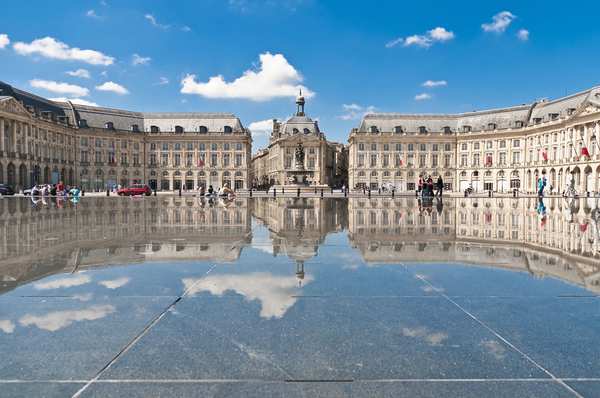 Palais de la Bourse located at Bordeaux, France