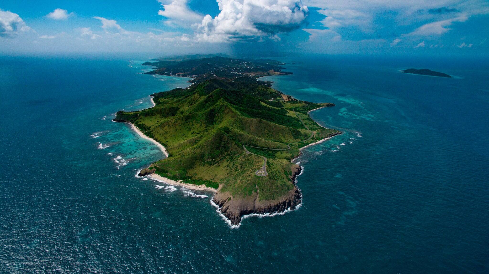 The easternmost point in the United States: Point Udall on the majestic island of St. Croix.