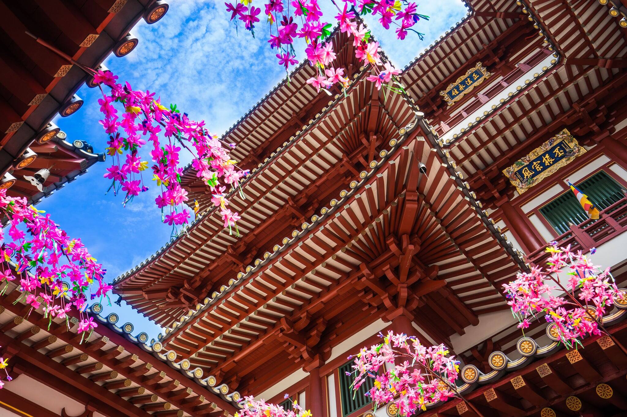Buddha Tooth Relic Temple in Singapore
