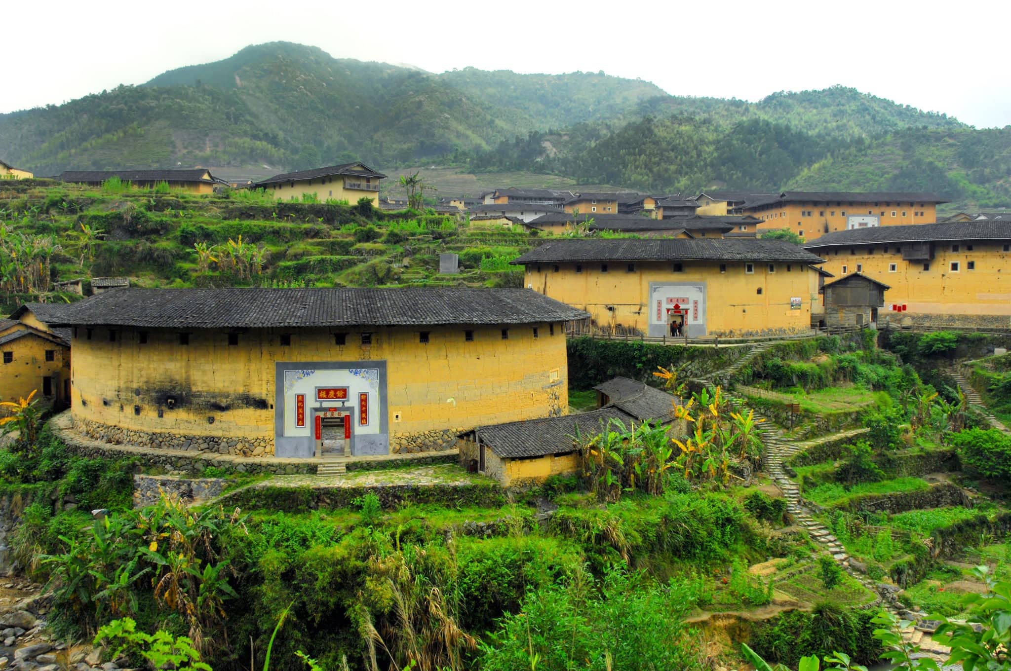 The Earth Tower of Hakka has a long history.