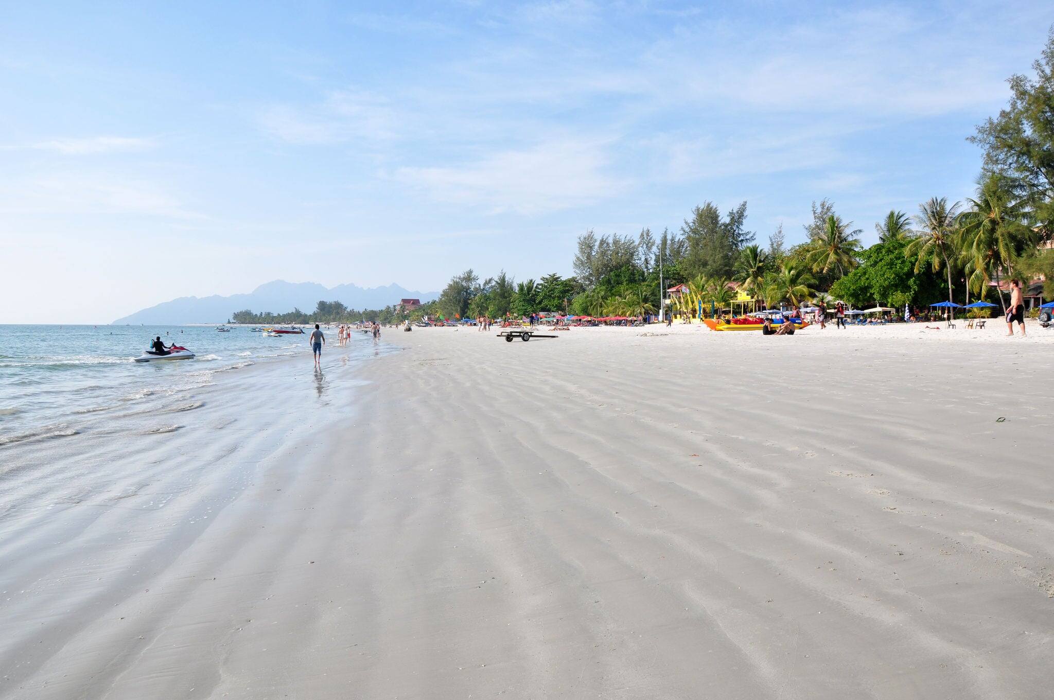 Pantai Cenang Beach in Langkawi, Malaysia