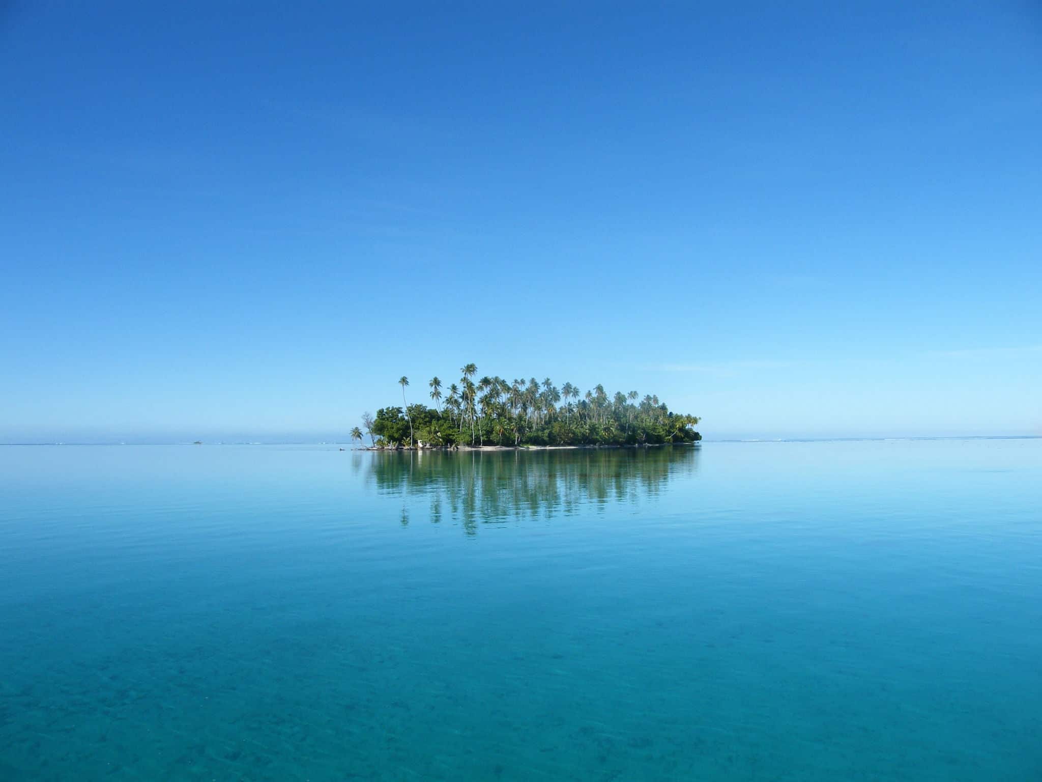 Island in Raiatea - French Polynesia