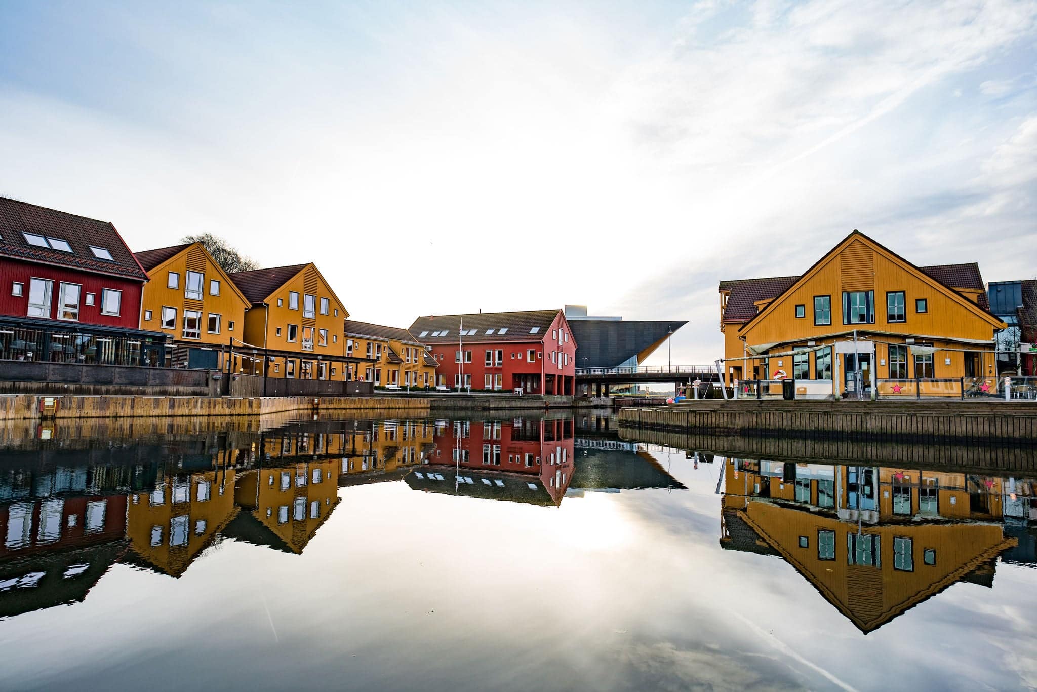 Norwegian City Kristiansand, in South Norway