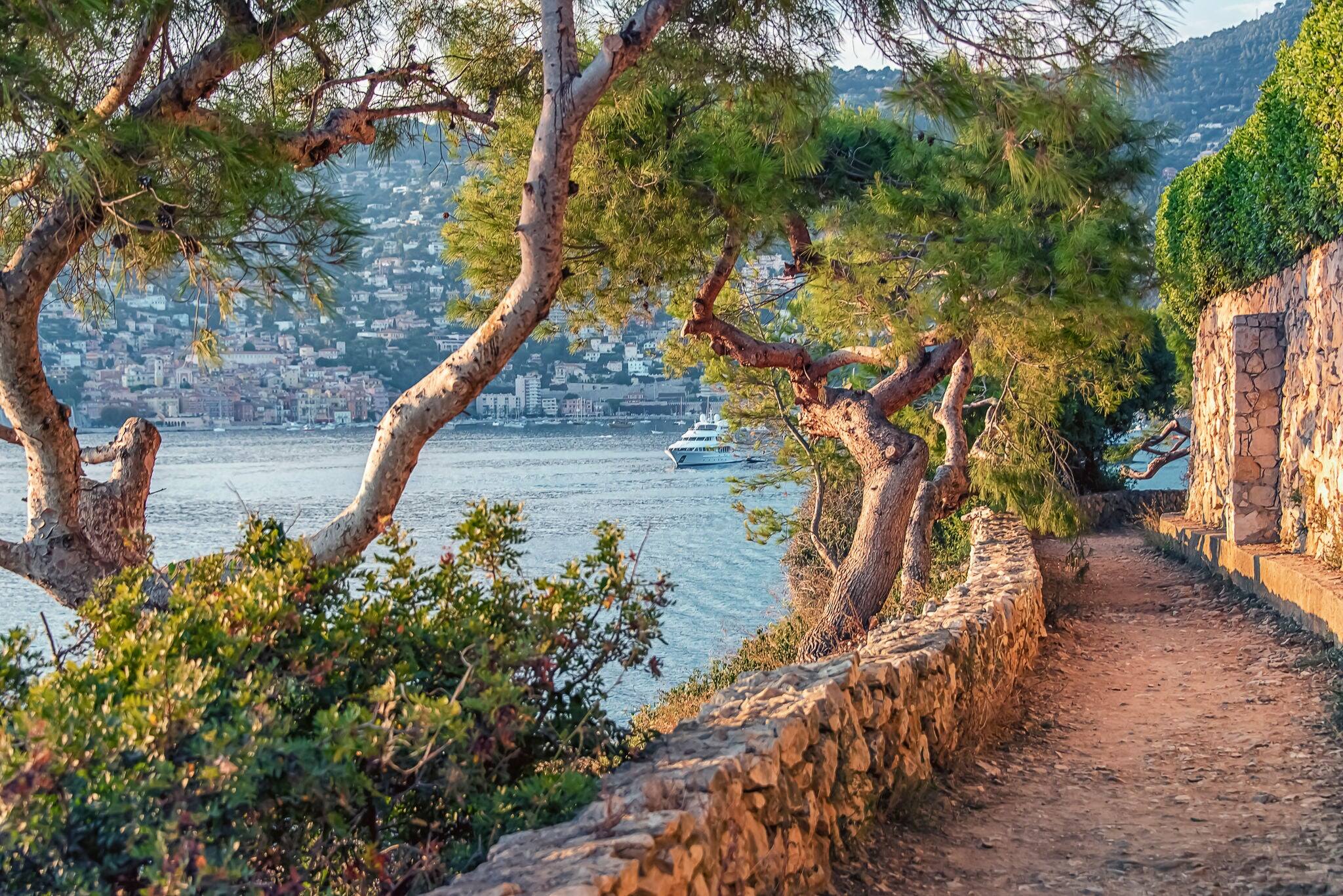 Villefranche-Sur-Mer Village on the French Riviera