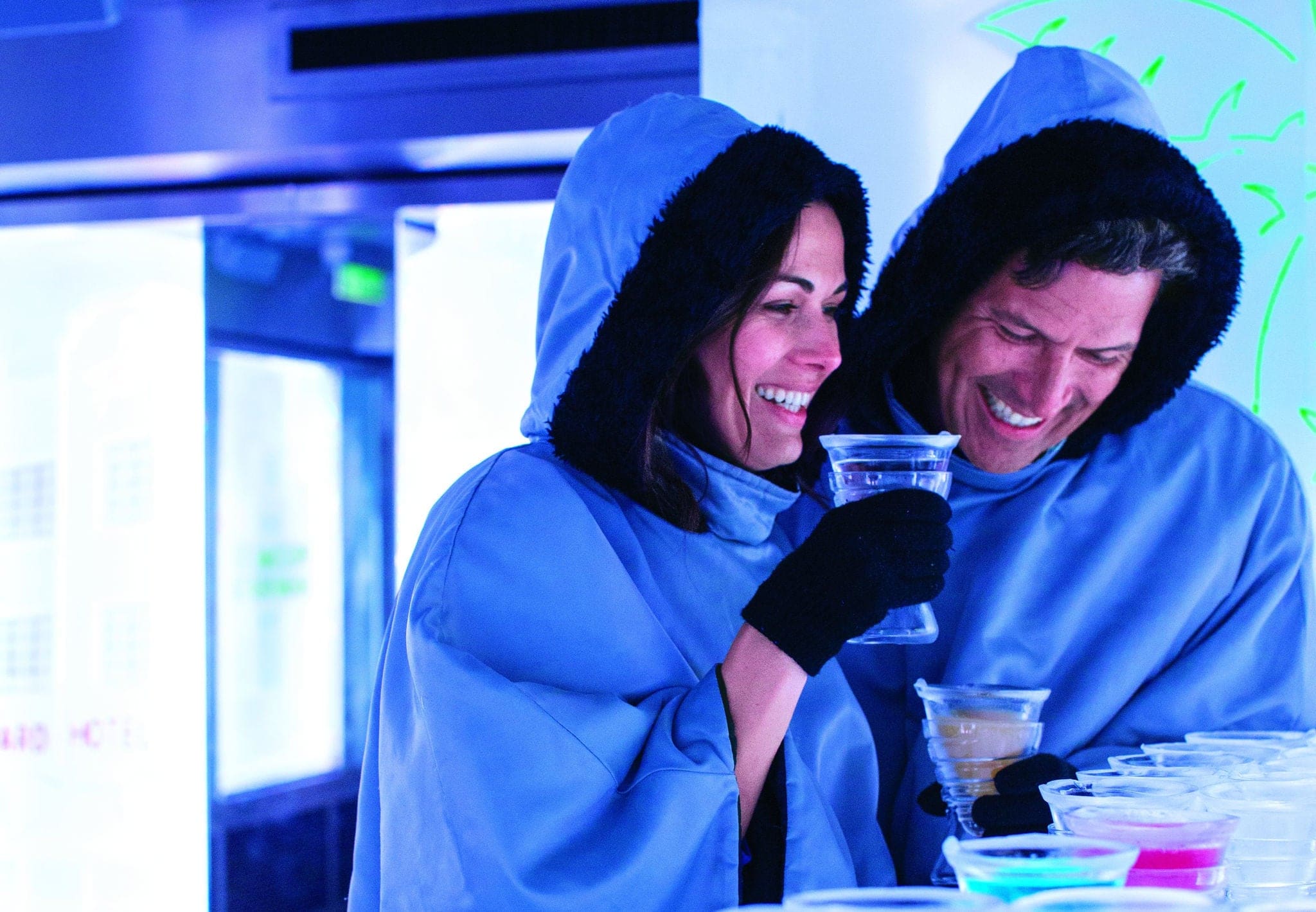Relájate en nuestro Ice Bar ártico.