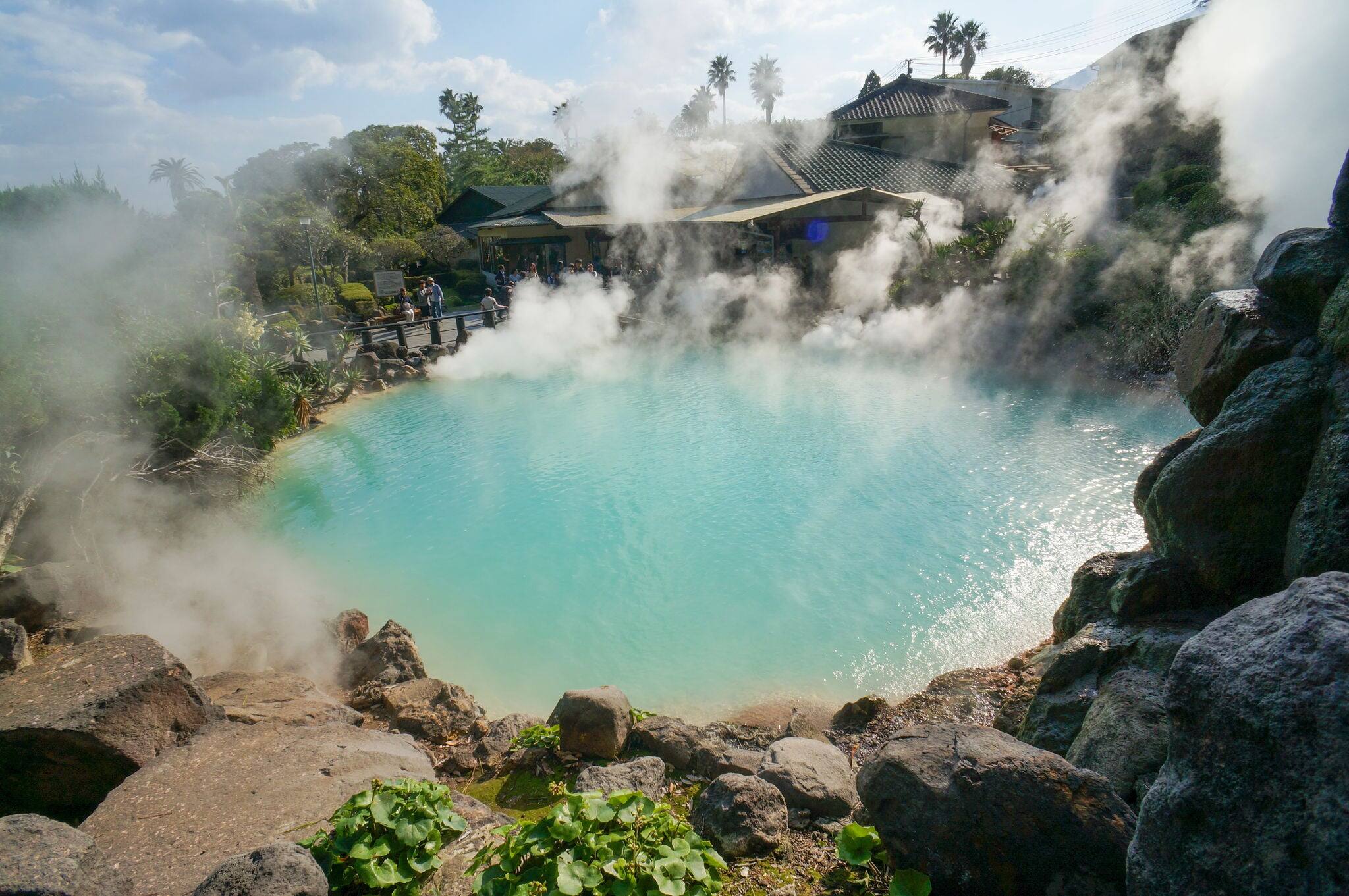 Sea Hell in Beppu, Japan