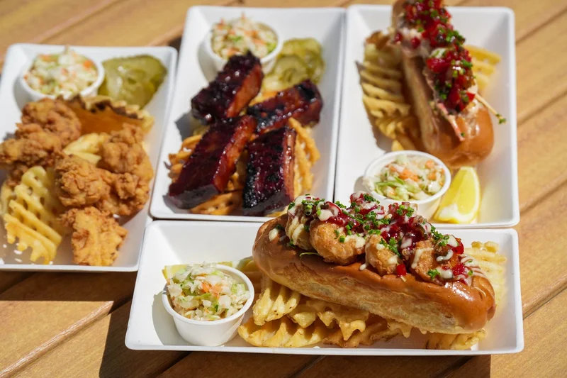 Delicious food offerings available on Great Stirrup Cay